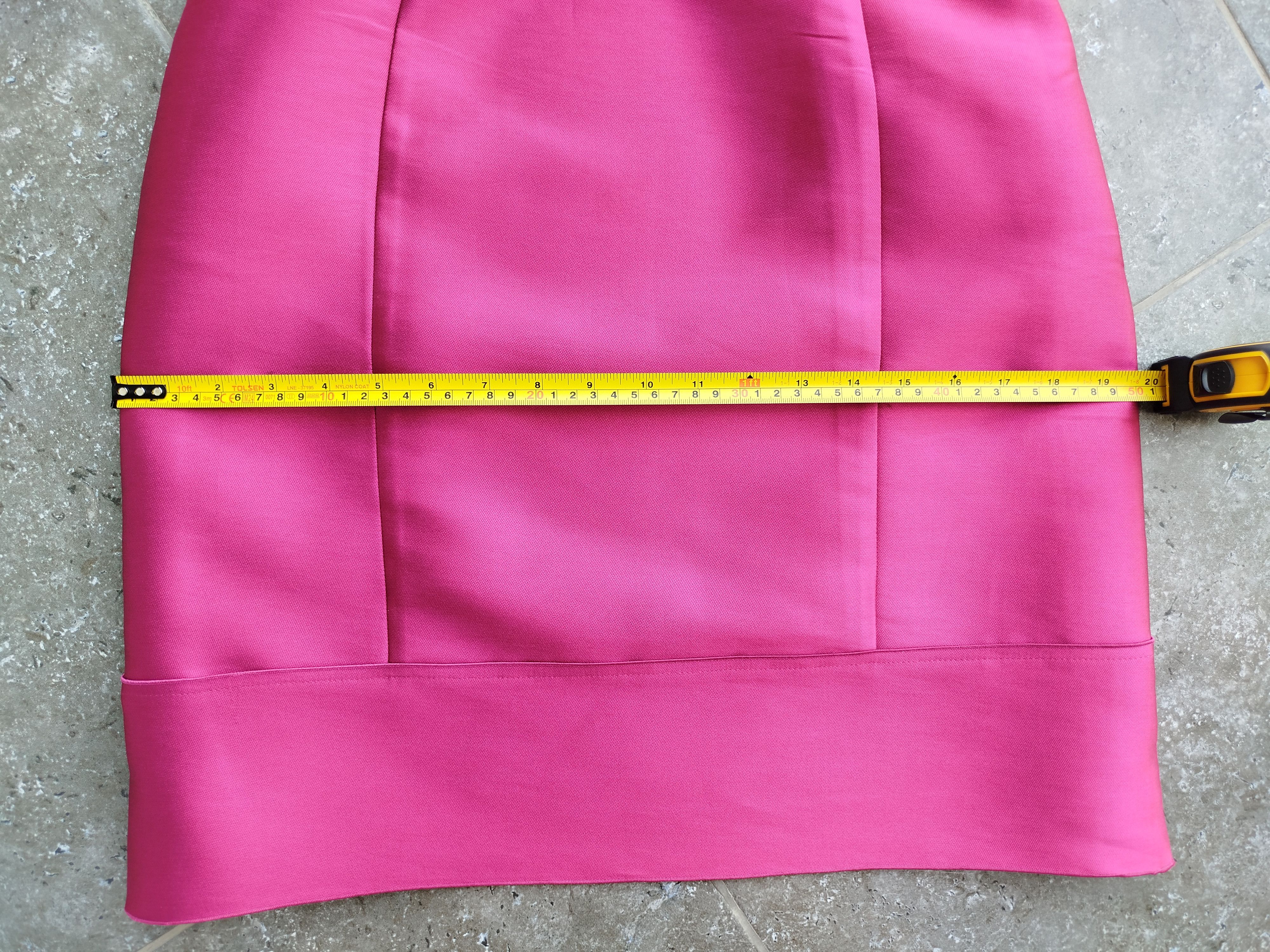Blumarine Coctail Dress Fuchsia Sequins Brocade Vintage 00s Y2K Size M / US 6-8 / IT 42-44 - 13 Thumbnail