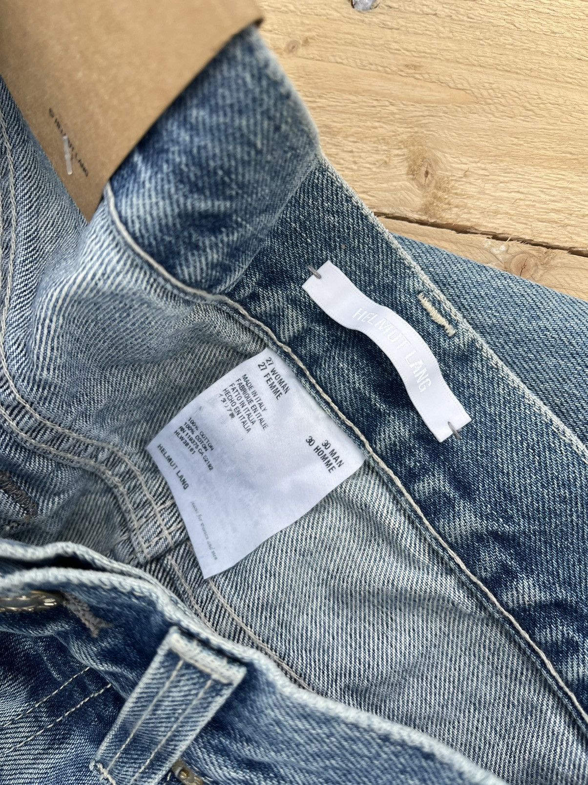 Helmut Lang HELMUT LANG CARPENTER JEANS Size 27" / US 4 / IT 40 - 7 Thumbnail