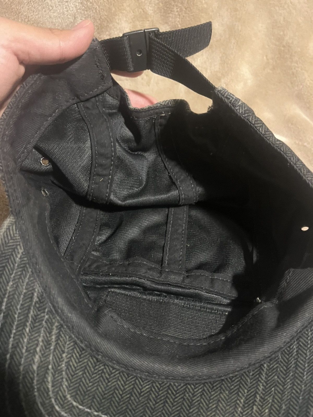 Supreme Vintage Y2K 2000’s made in USA Supreme 5 Panel Felt Cap Size ONE SIZE - 8 Thumbnail