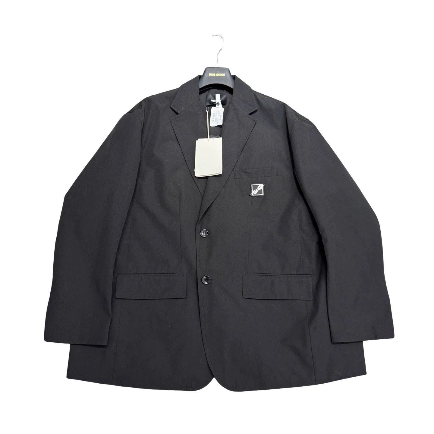WE11DONE We11done Logo Patch Blazer Size L Size 40R - 1 Thumbnail