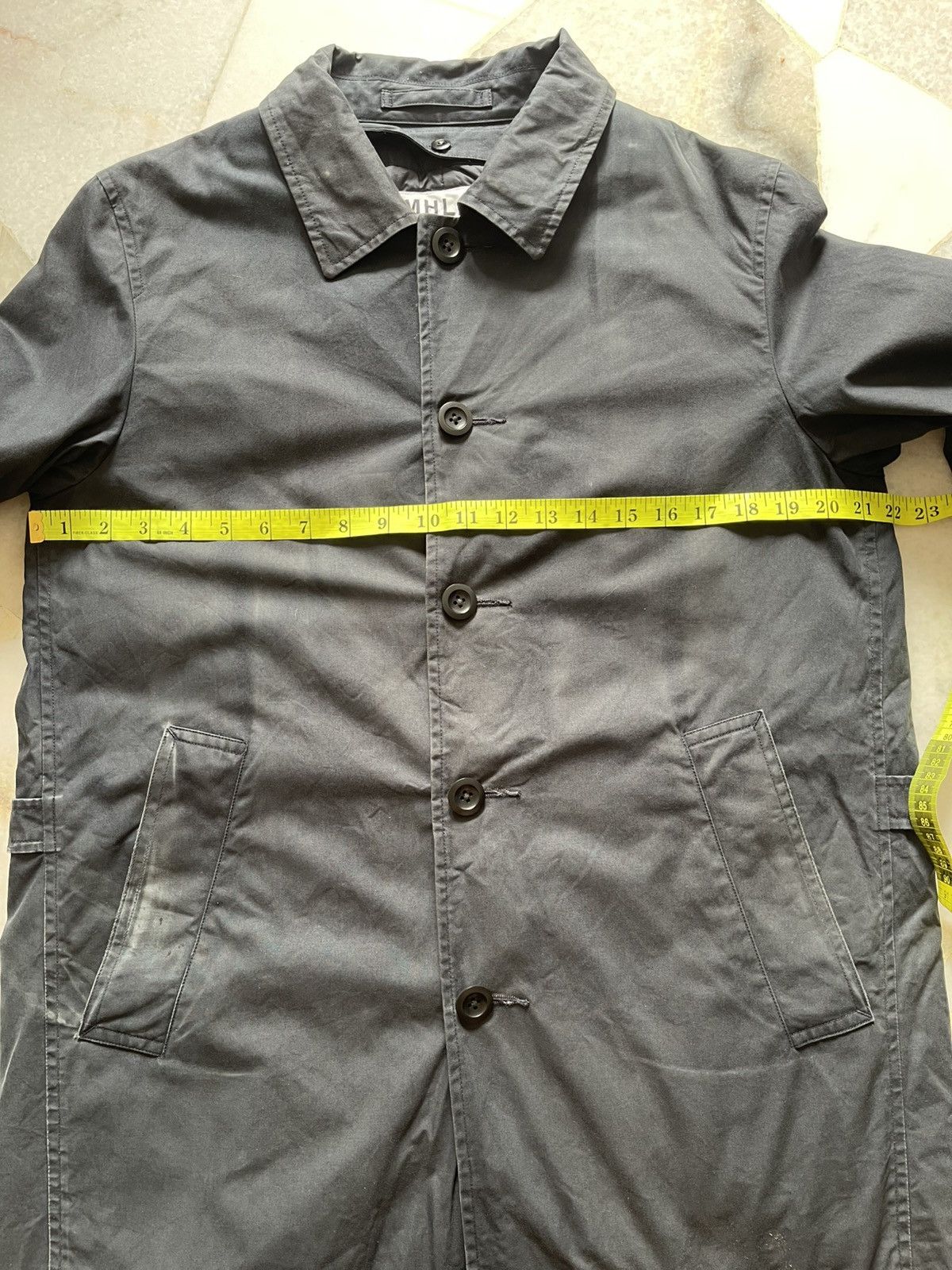 Margaret Howell Margaret Howell Faded Coat Jacket 97 Size US L / EU 52-54 / 3 - 10 Thumbnail