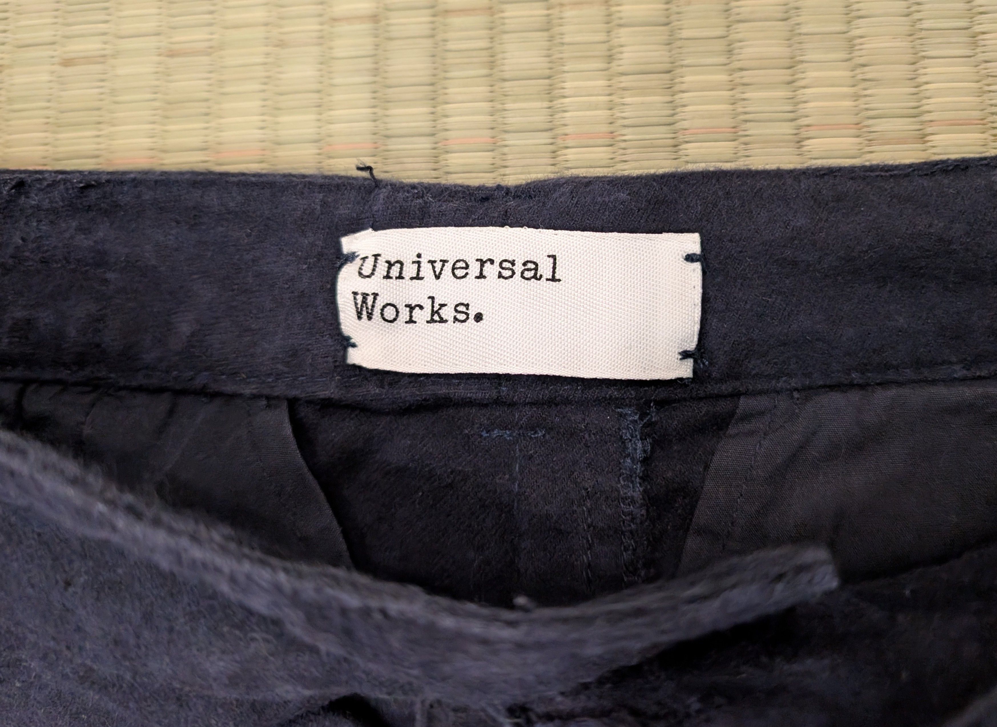 Universal Works Universal Works Brushed Cotton Chinos Dark Navy Size US 30 / EU 46 - 3 Thumbnail