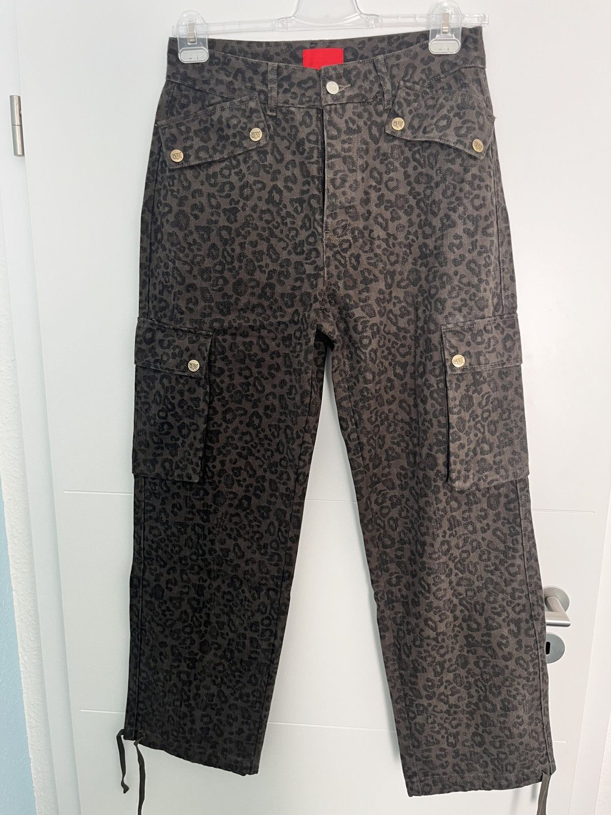 Fugazi Fugazi Leopard Cargo Pants Size US 30 / EU 46 - 1 Thumbnail
