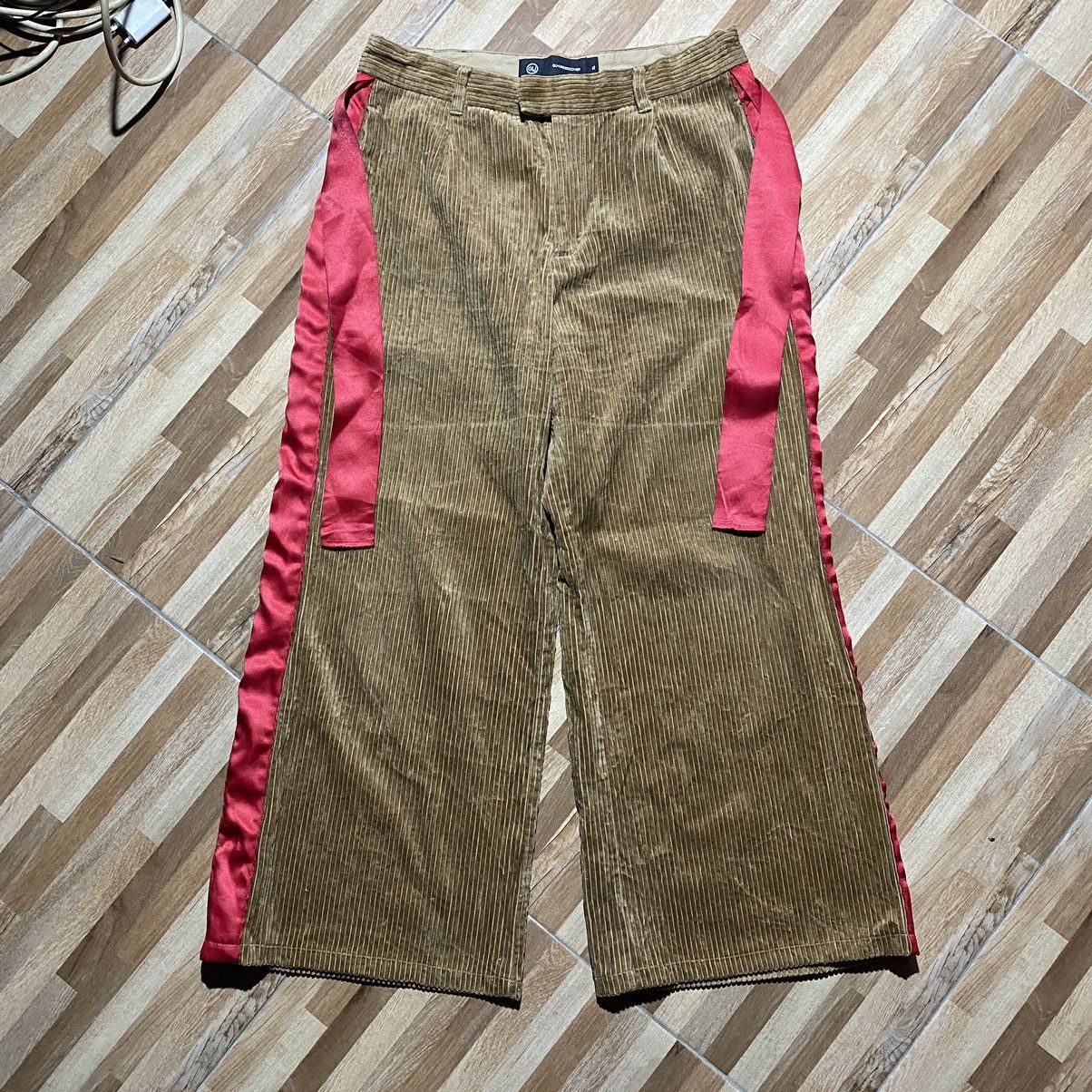 image of Archival Clothing x Gu Undercover X Gu Baggy Corduroy Pants in Brown, Men's (Size 32)