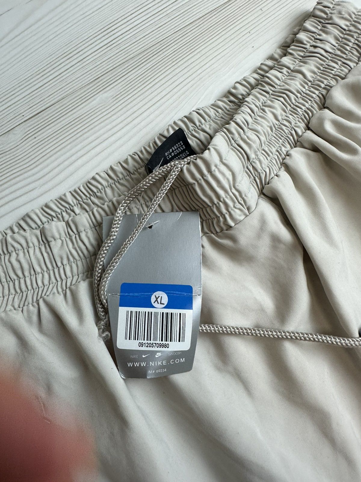 Nike Vintage BNWT xl beige pants Size 32" / US 10 / IT 46 - 4 Thumbnail