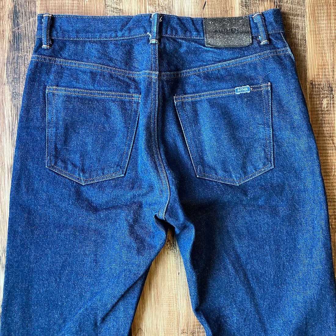 Japanese Brand AUTHEN AUT-001 W32 x L28 Tapered Leg Selvedge Jeans Size US 32 / EU 48 - 11 Thumbnail