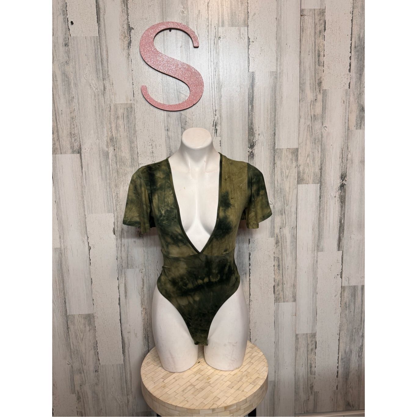 Impulse Impulse Green Tie-Dye Bodysuit Women’s Small Size S / US 4 / IT 40 - 2 Thumbnail
