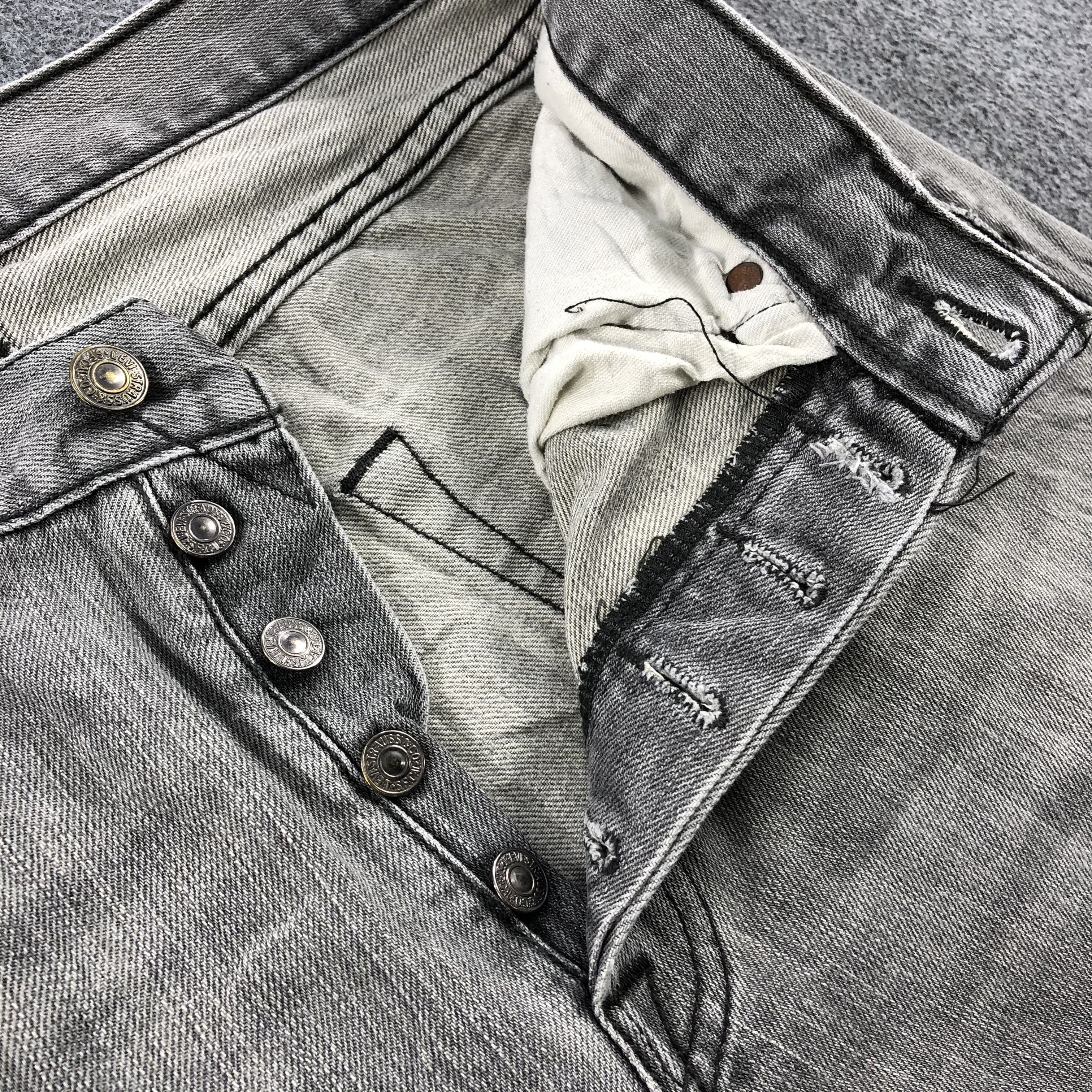 Levi's Vintage Distress Levis 501 Jeans-JM1640 Size US 32 / EU 48 - 9 Thumbnail