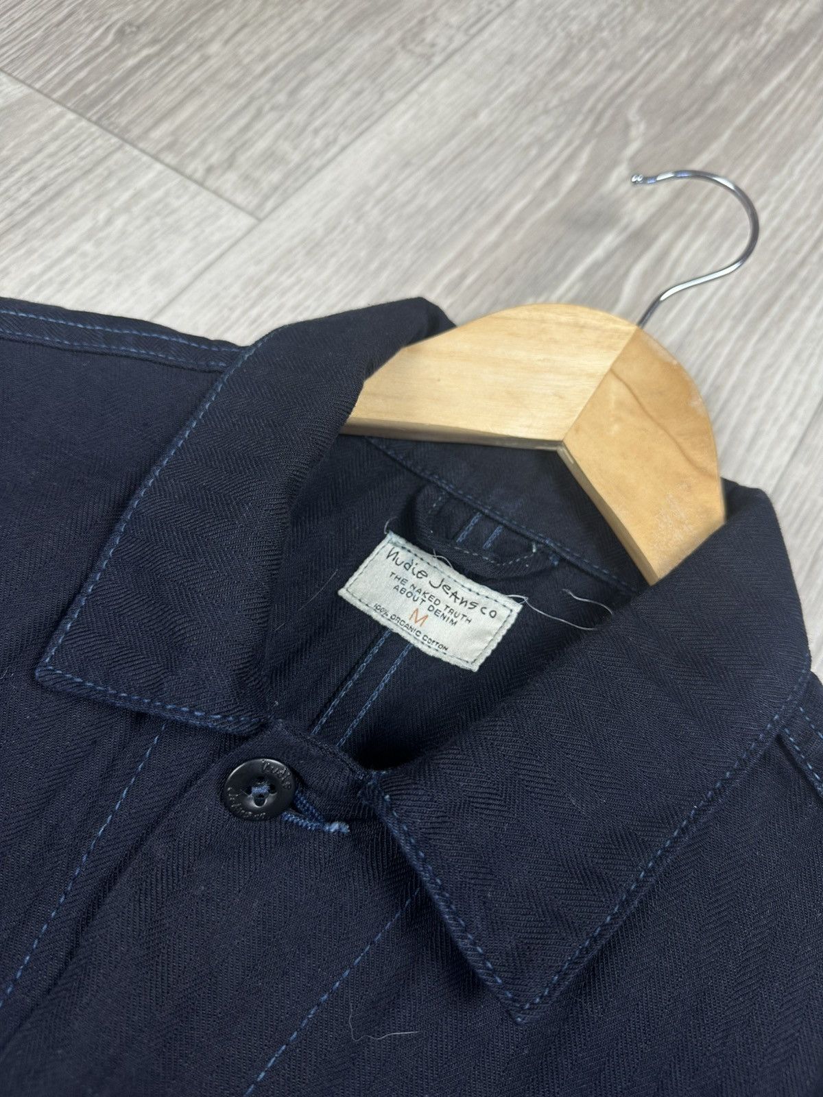Nudie Jeans Nudie Jeans Tryggve Herringbone Denim Jacket shirt M Size US M / EU 48-50 / 2 - 5 Thumbnail