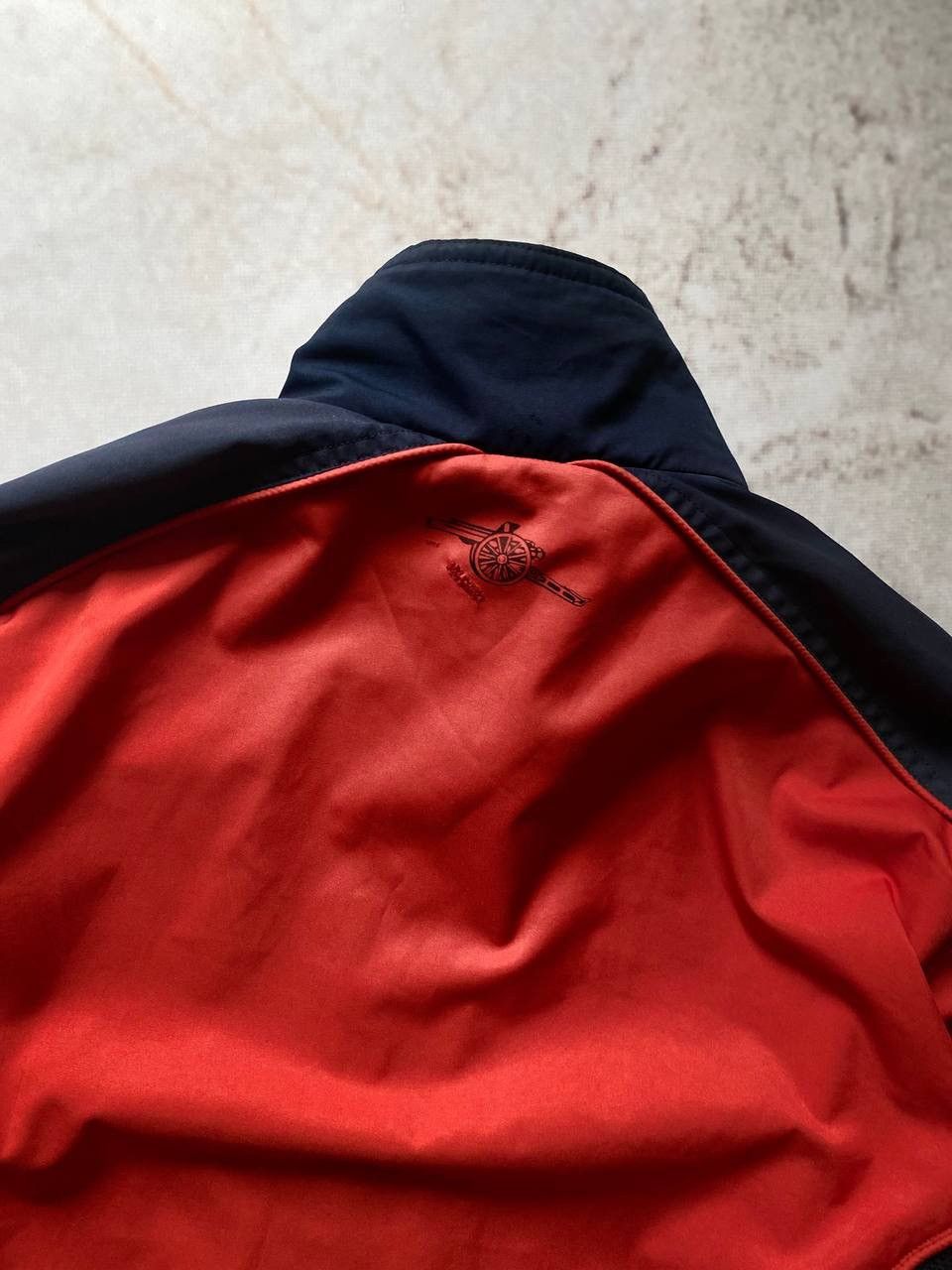 Nike × Vintage Vintage 90s Nike Arsenal Football Soccer Track Jacket Size US M / EU 48-50 / 2 - 6 Thumbnail
