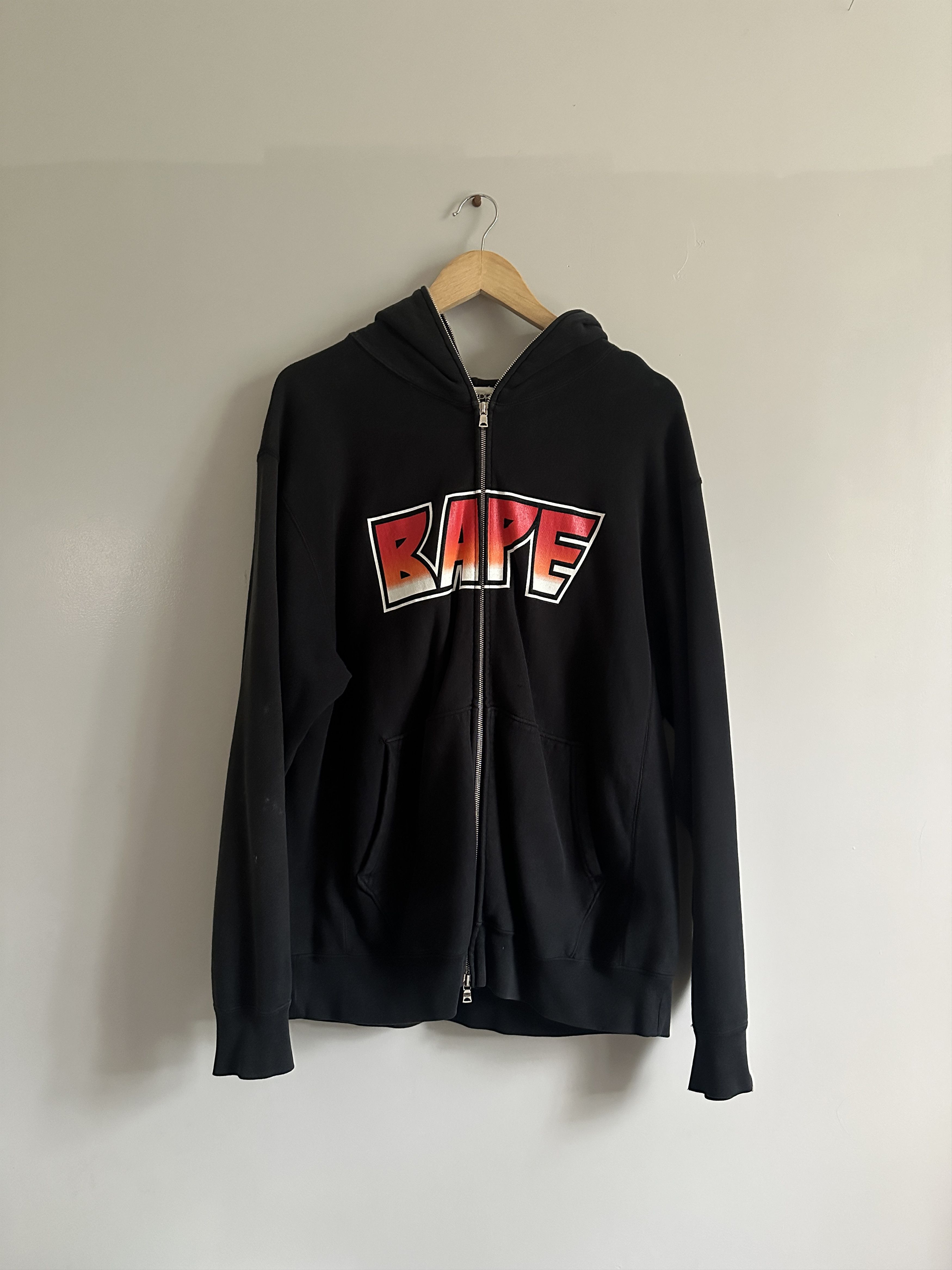 Bape Bape "A Bathing Ape" Full Zip Hoodie Size US L / EU 52-54 / 3 - 1 Thumbnail