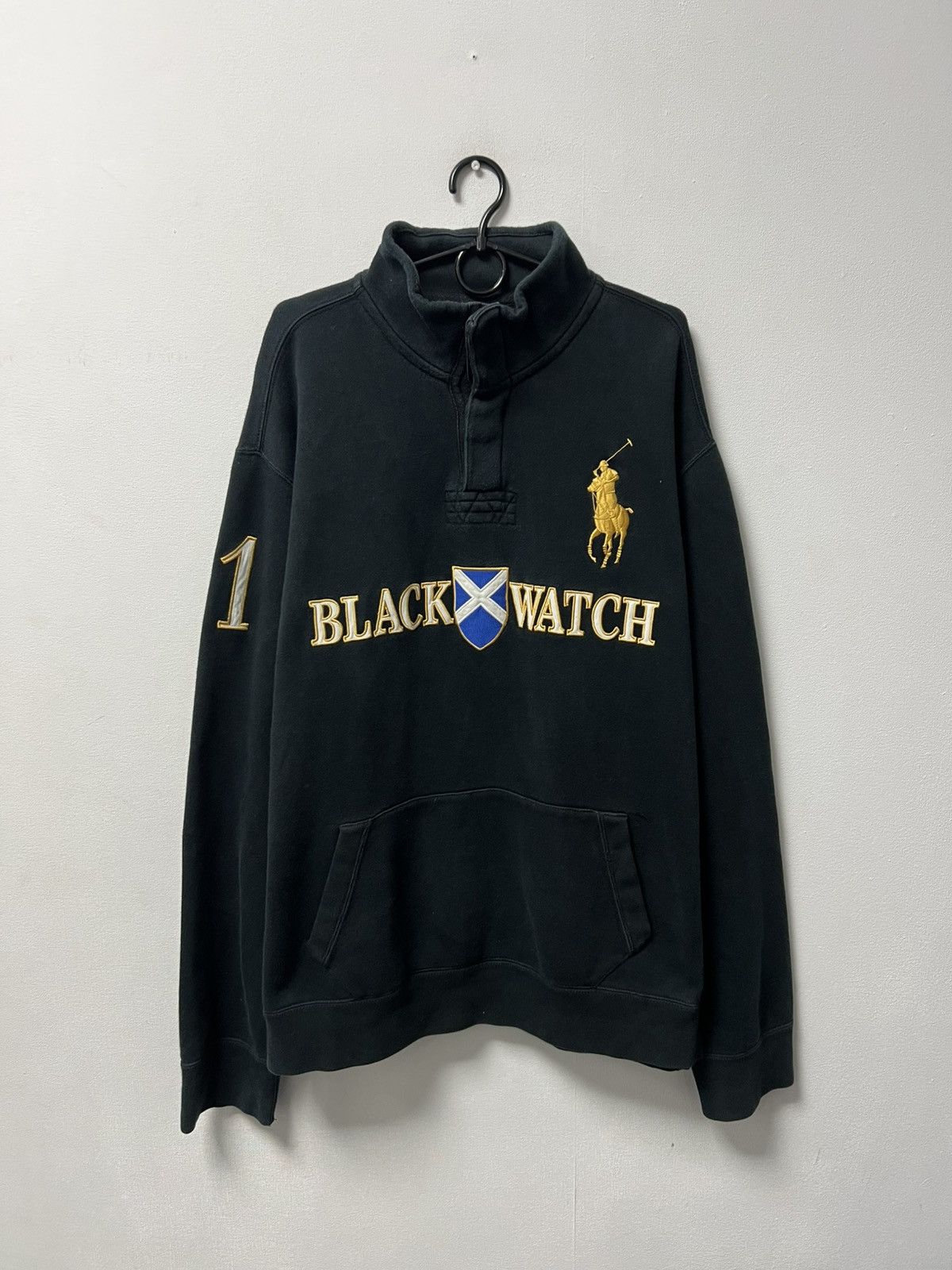 Polo Ralph Lauren Polo Ralph Lauren Black Watch 1/3 zip sweatshirt Size US XXL / EU 58 / 5 - 1 Thumbnail