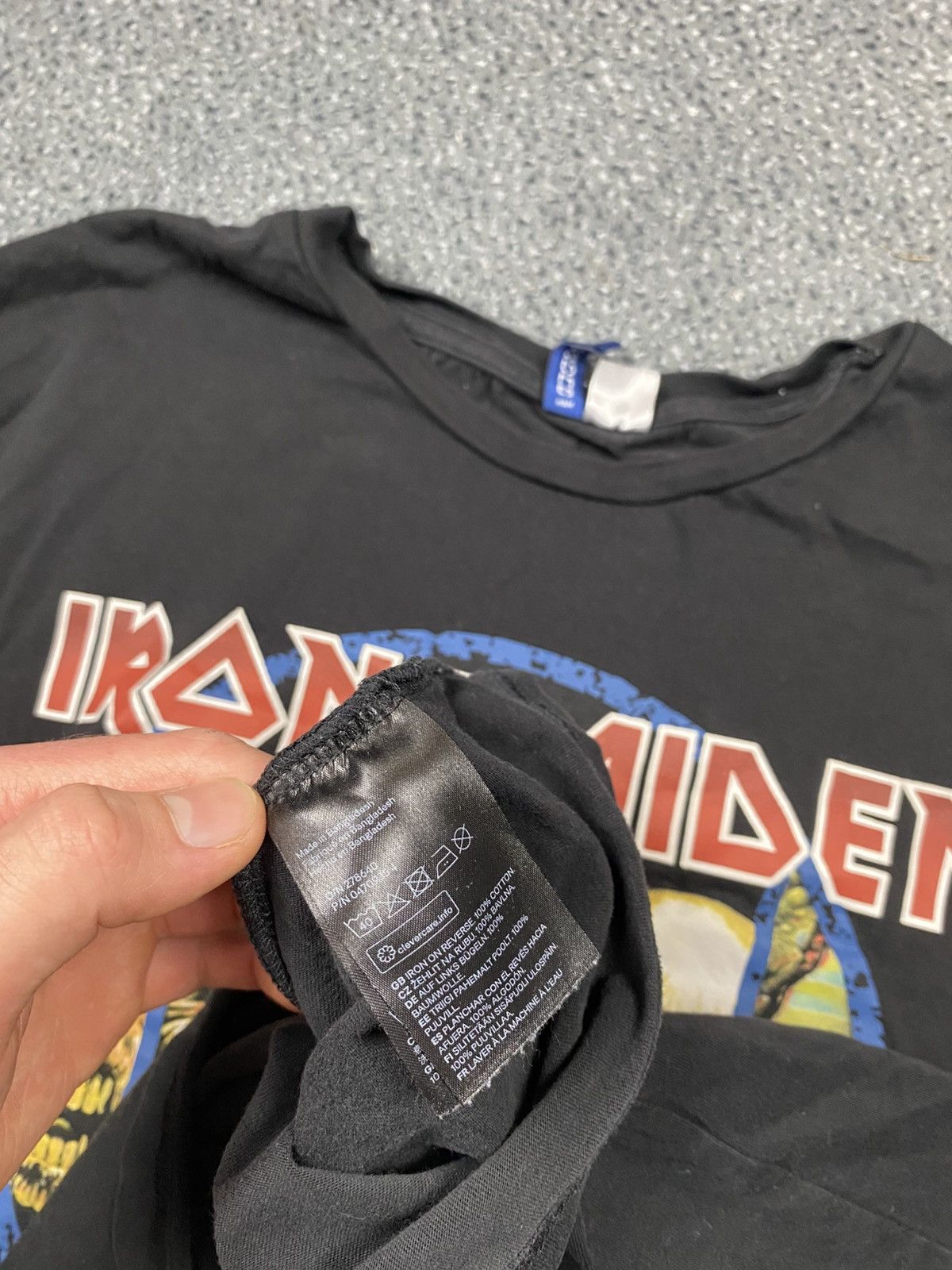 Iron Maiden × Vintage 2016 Iron Maiden Long Sleeve Shirt Heavy Metal Band Size US XL / EU 56 / 4 - 5 Thumbnail