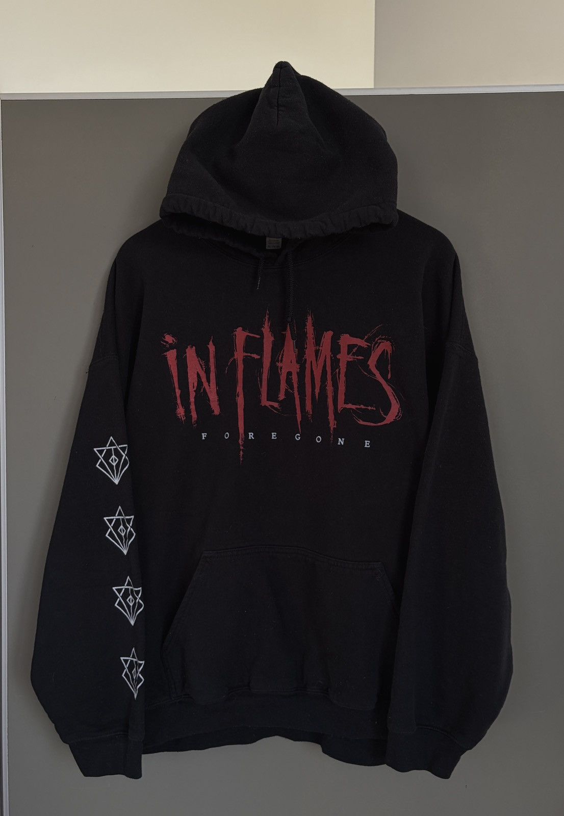 Band Tees In Flames Foregone Metal Black Hoodie Size US XXL / EU 58 / 5 - 3 Thumbnail