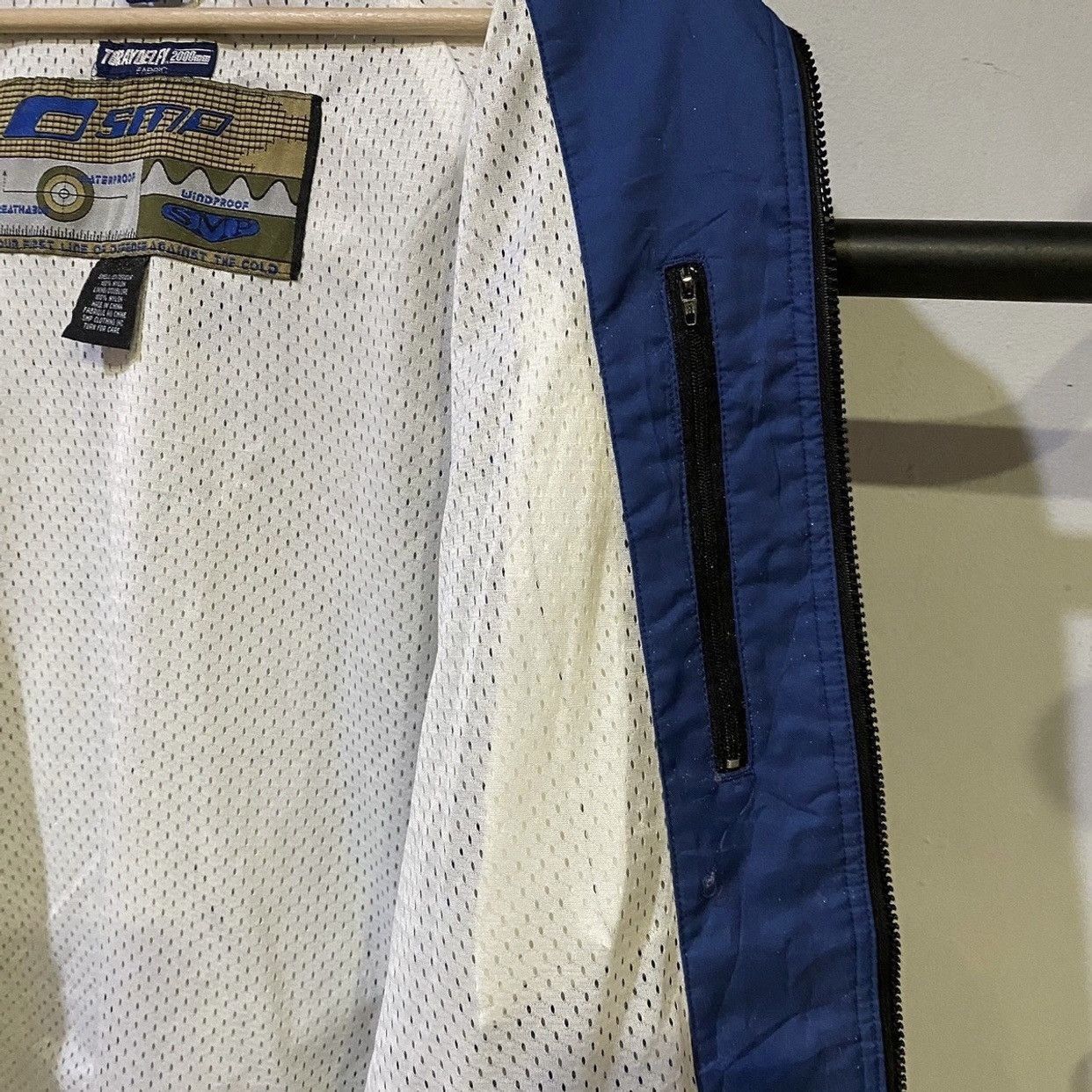 Vintage Vtg 90's SMP Windbreaker Water And Wind Proof Zip Up Jackets Size US L / EU 52-54 / 3 - 8 Thumbnail