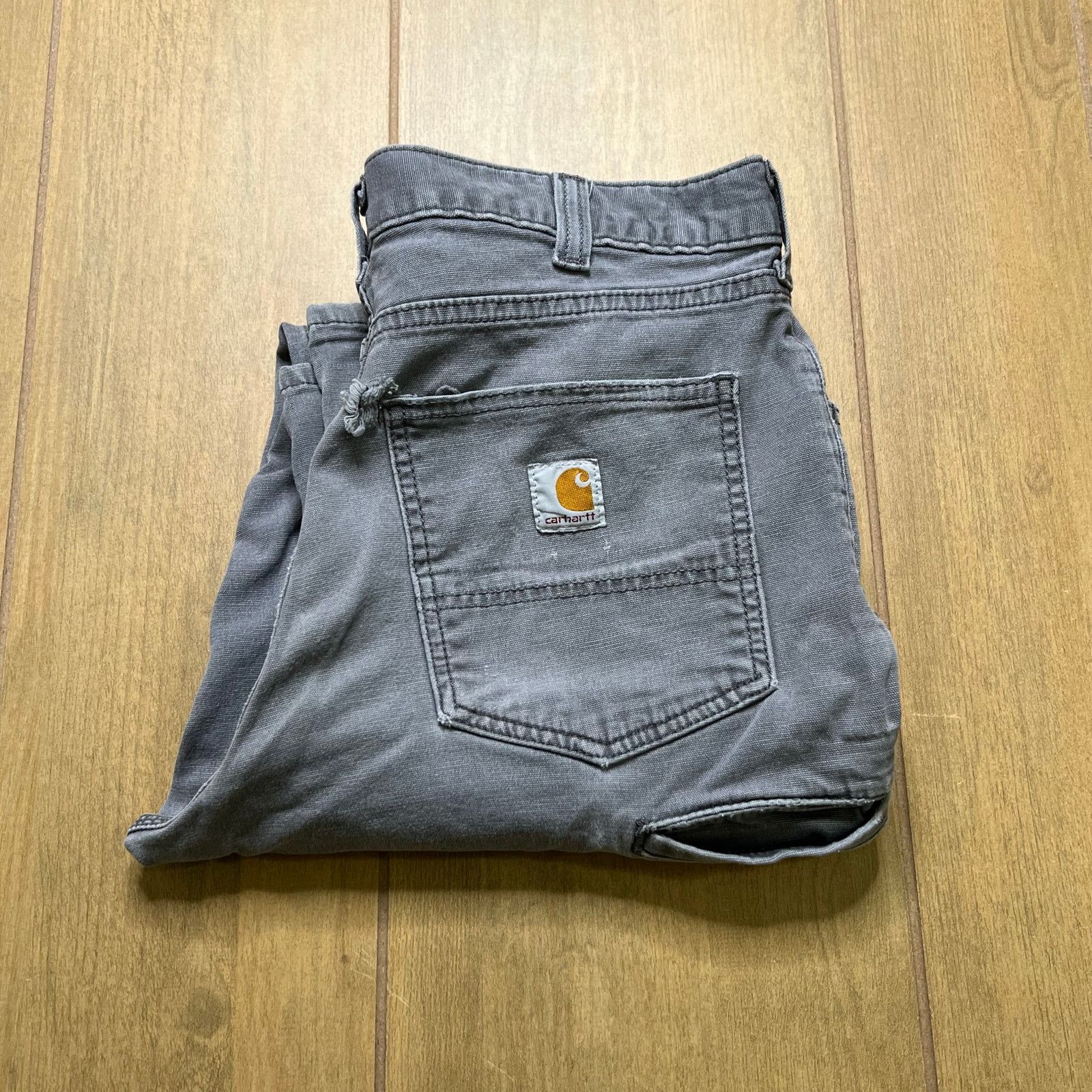 Carhartt Carhartt Pants Mens Sz 34 Gray Relaxed Fit Actual Sz 33x29 Size US 34 / EU 50 - 1 Thumbnail