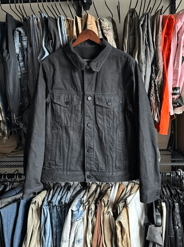 Louis Vuitton Louis Vuitton black denim jacket Size US M / EU 48-50 / 2 - 1 Thumbnail
