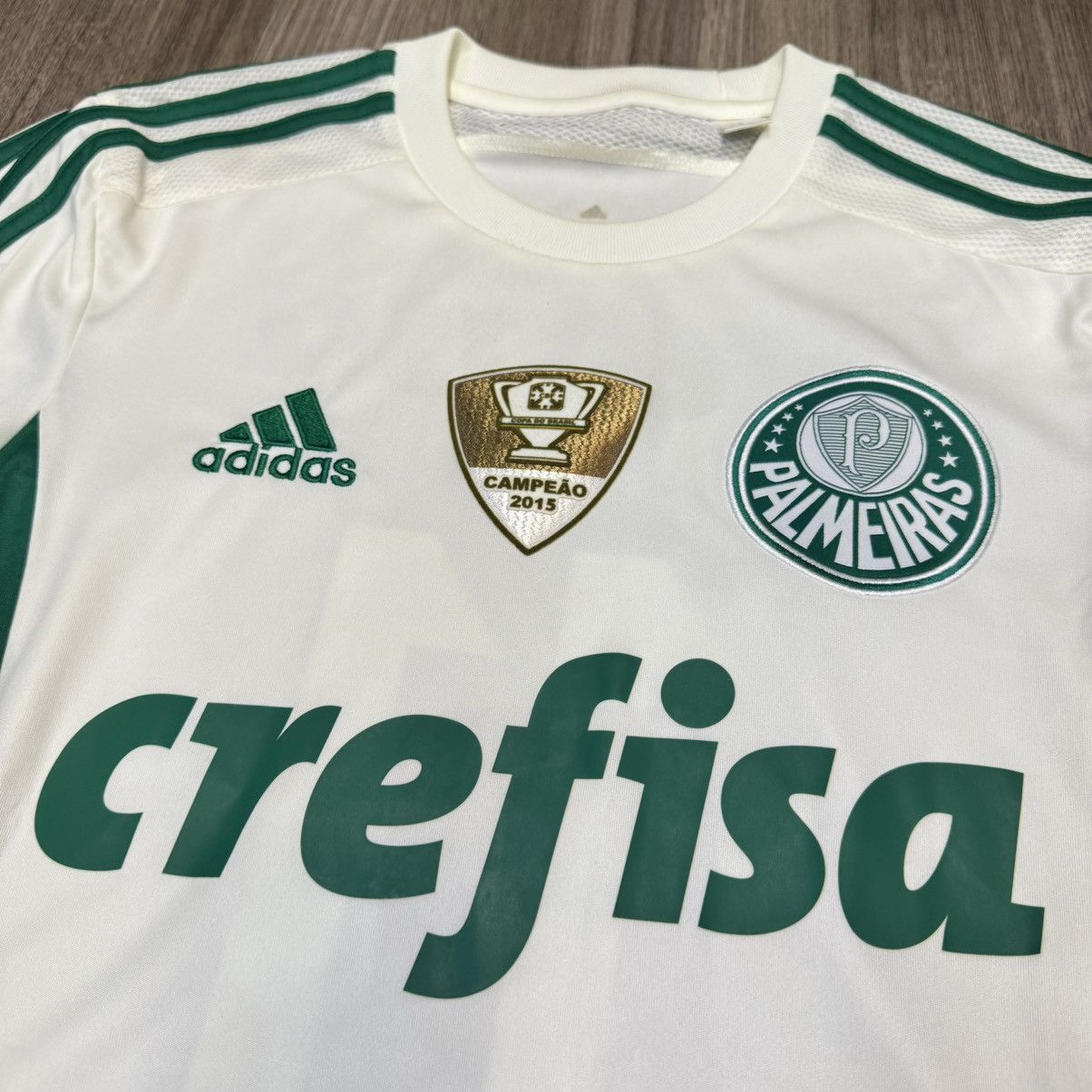 Adidas Palmeiras 15/16 away shirt #11 Ze Roberto Size US S / EU 44-46 / 1 - 3 Thumbnail