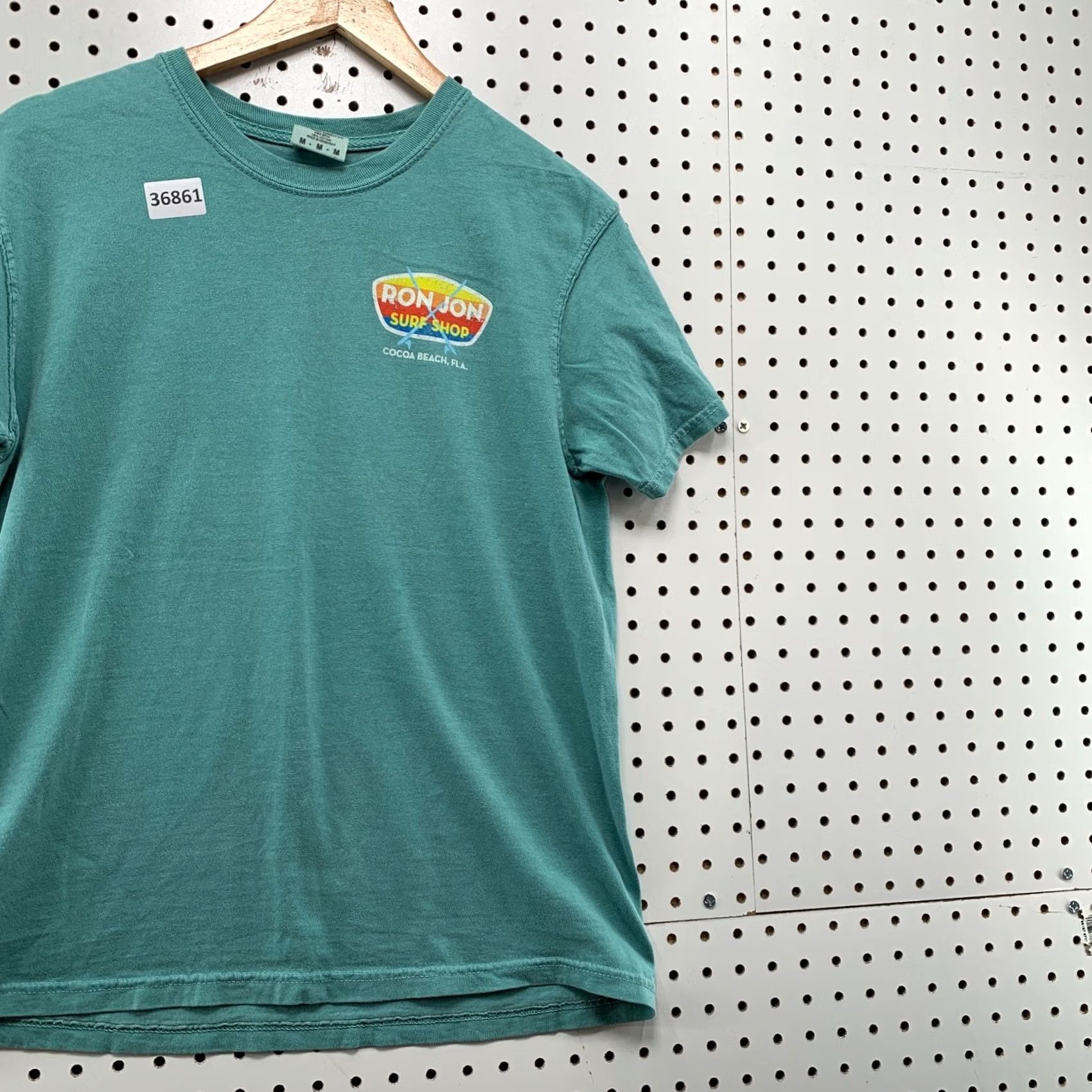Ron Jon Surf Shop Ron Jon Surf Shop Shirt Mens Medium Blue Cocoa Beach Florida 19x25.5 Size US M / EU 48-50 / 2 - 5 Thumbnail