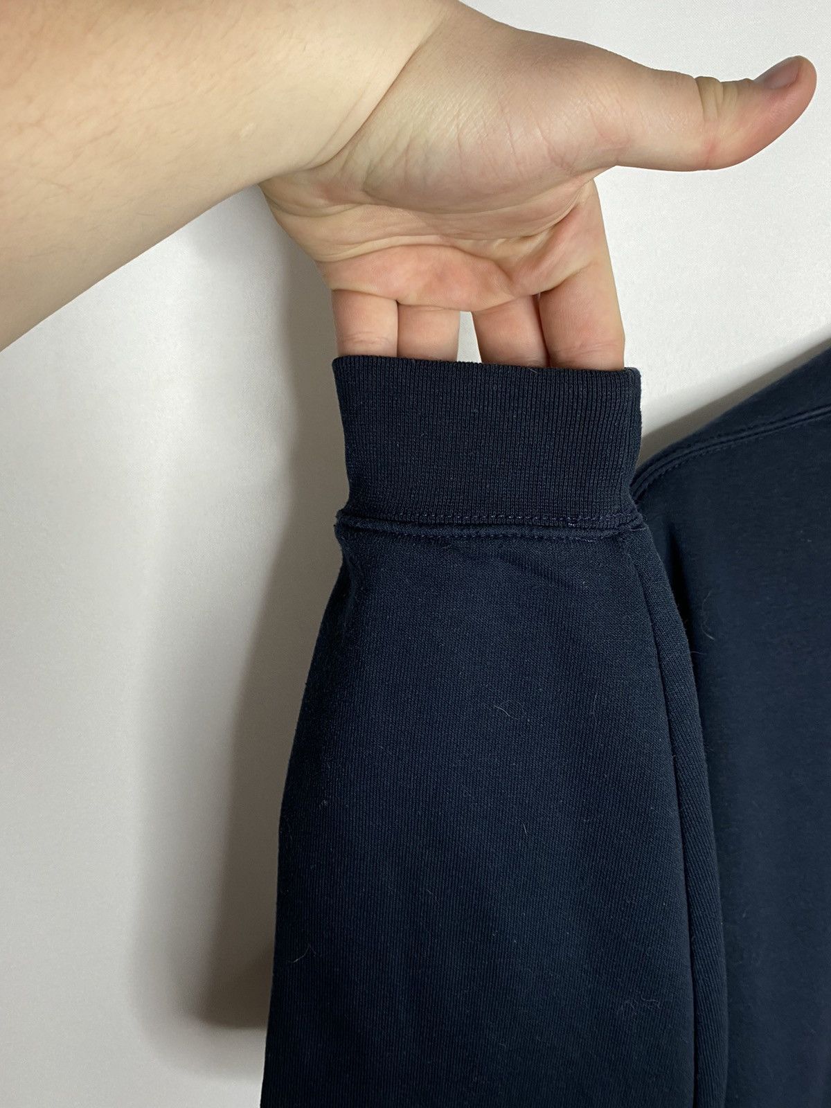 Carhartt 1/3 Zip Sweatshirt Pullover Hoodie Sweater Navy Blue