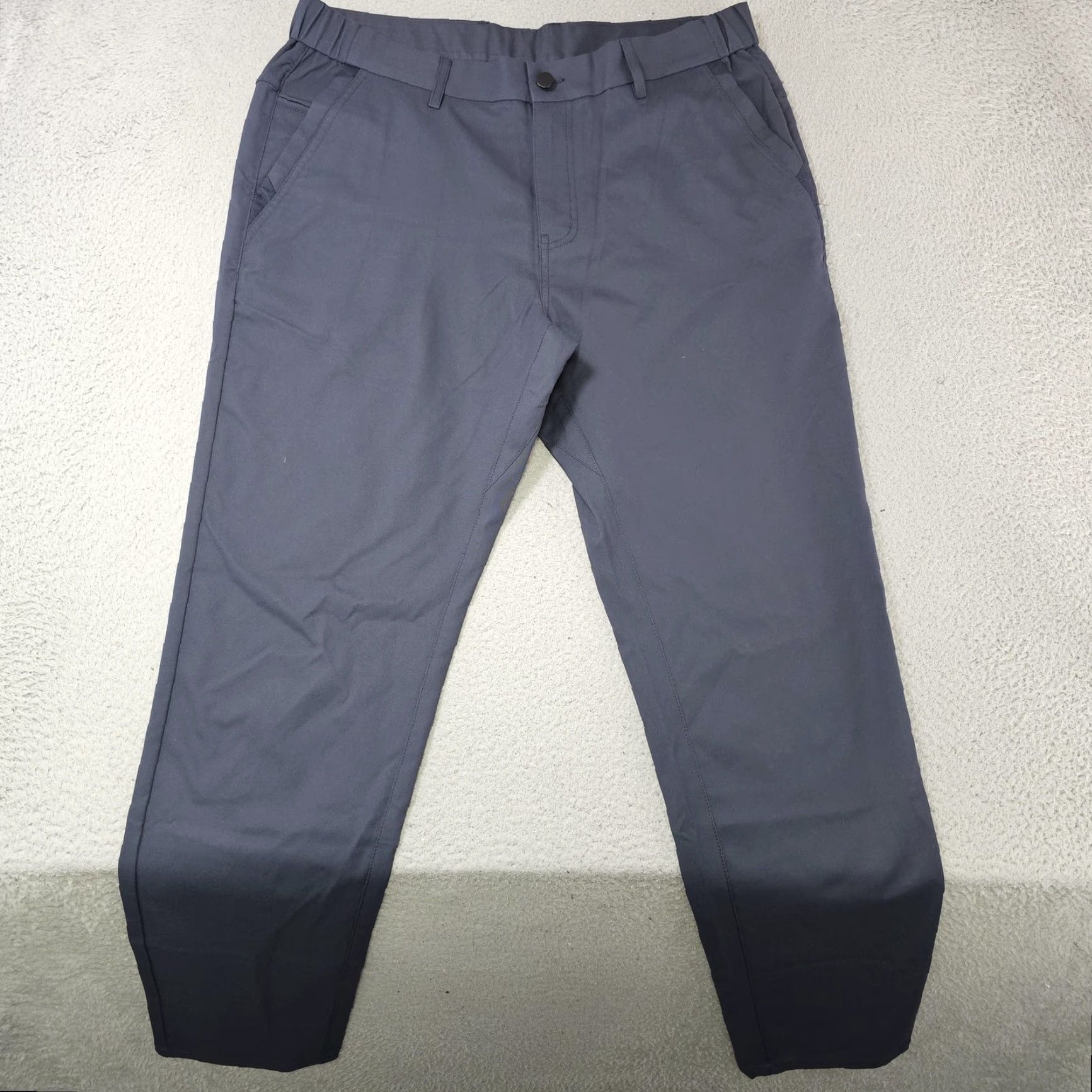Vintage Jack Archer Pants Mens 34x30 Deep Blue Tapered Chino Reflective Tech Size US 34 / EU 50 - 2 Thumbnail