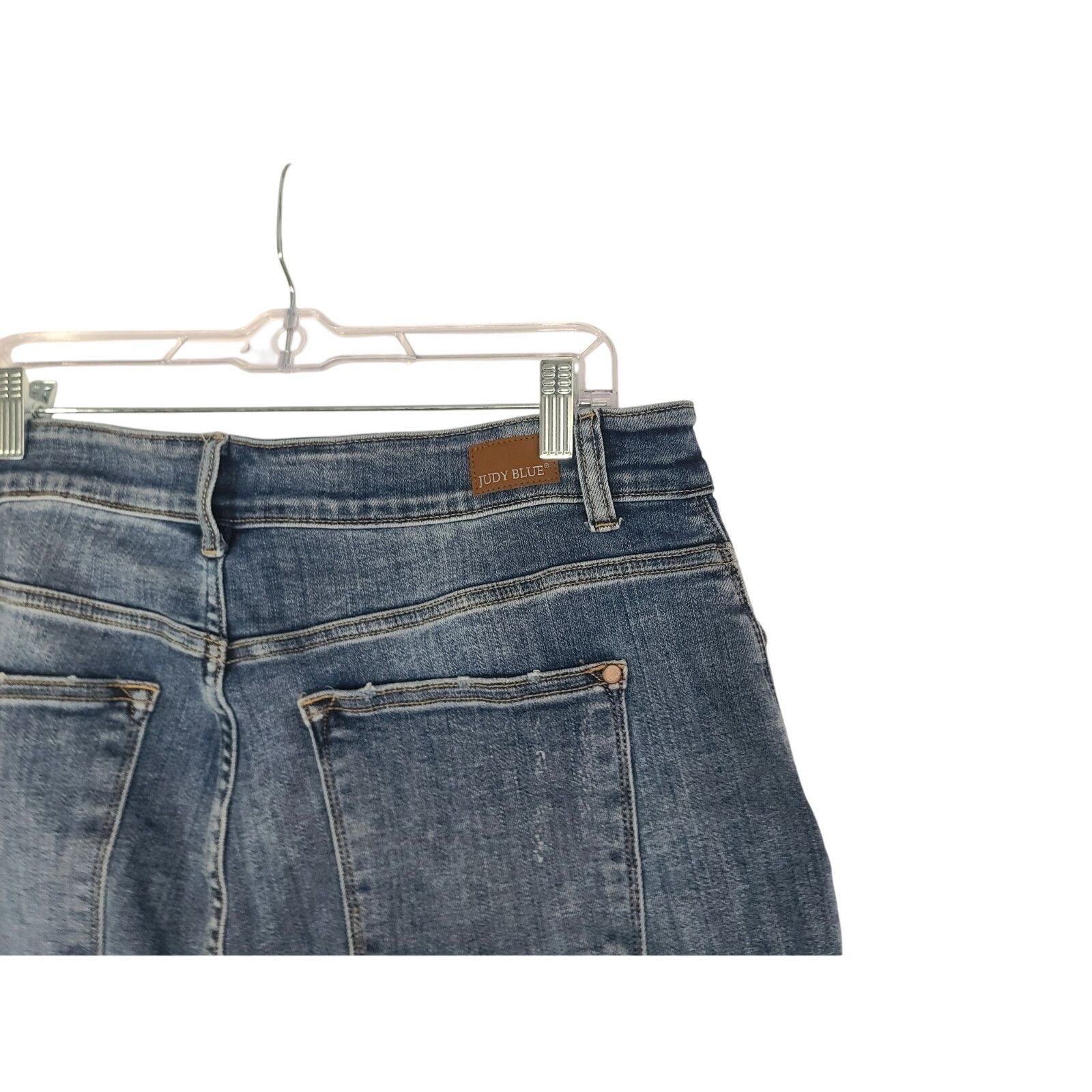 Judy Blue Judy Blue Alisha Hi-Rise Destroyed Straight Leg Jeans 16W Size 38" / US 16 / IT 52 - 8 Thumbnail
