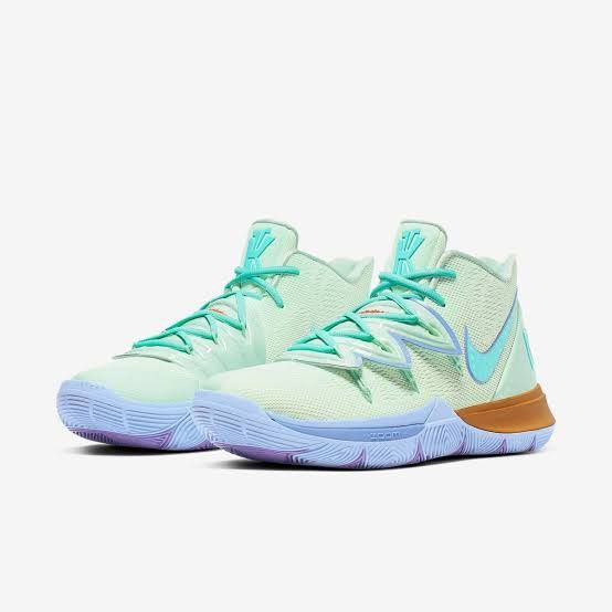 Nickelodeon Nike Kyrie 5 x SpongeBob SquarePants 'Squidward' Size US 10 / EU 43 - 24 Thumbnail
