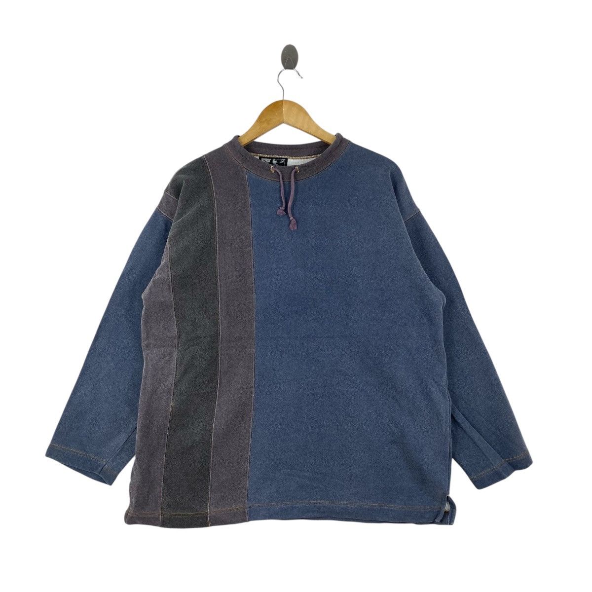 Vintage Vintage CR23 Ruscol 354 Panel Sweatshirt L-XL 90s Skater Size US XL / EU 56 / 4 - 1 Thumbnail