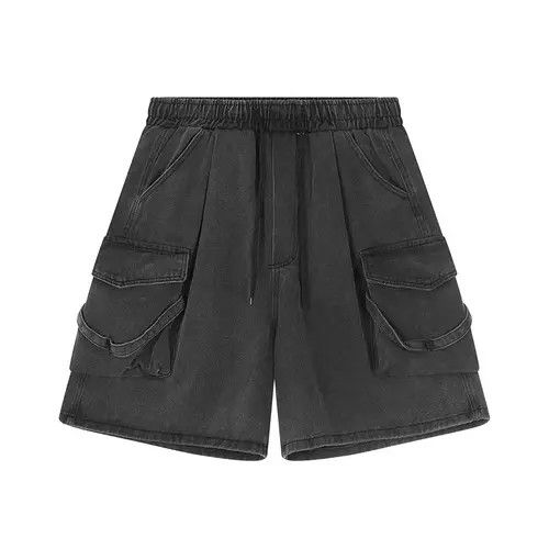 Japanese Brand Mitsui x Fumie Black High Street Niche Vintage Shorts Size US 32 / EU 48 - 3 Thumbnail