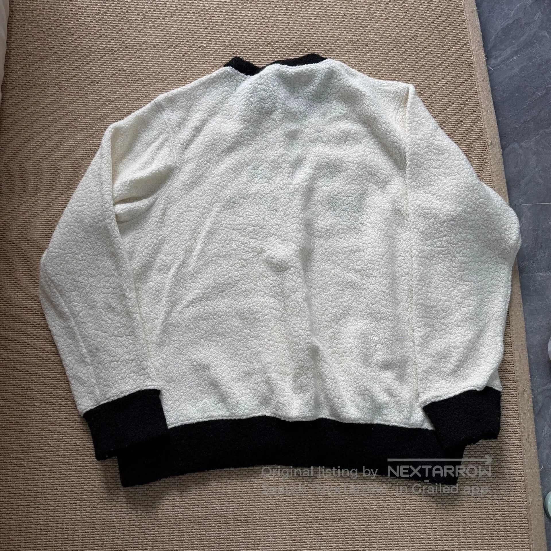 Casablanca Casablanca Black and White Sweatshirt. Size US XL / EU 56 / 4 - 2 Thumbnail