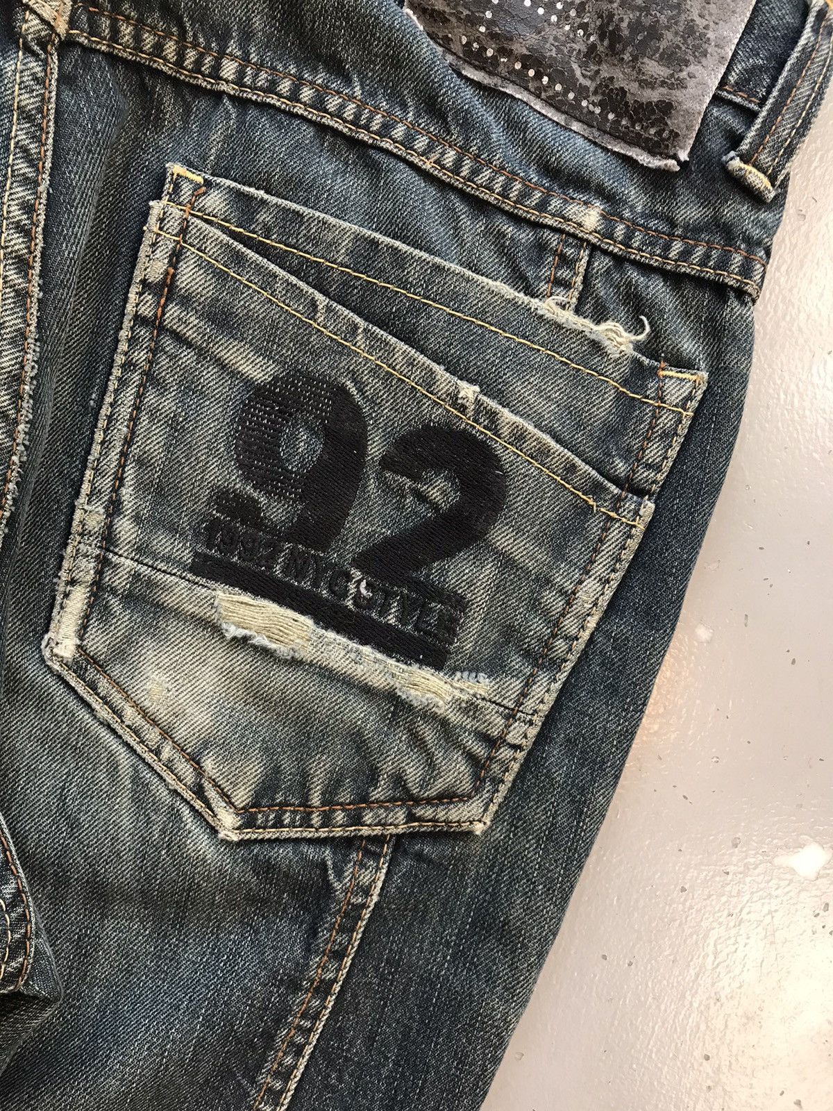 Fubu × Vintage Vintage Fubu the collection distressed denim Size US 32 / EU 48 - 14 Thumbnail