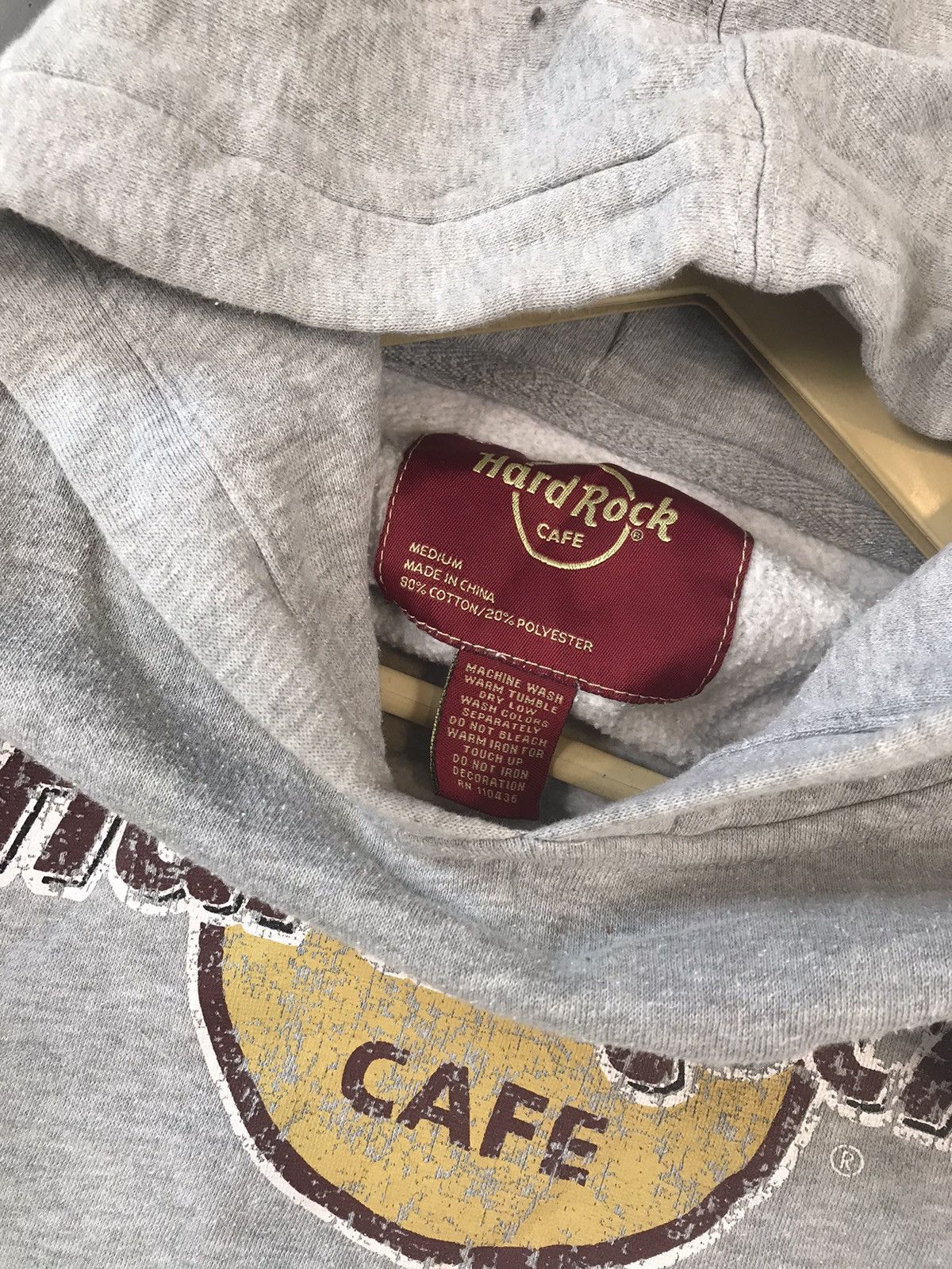 Hard Rock Cafe × Vintage Vintage 90s hardrock cafe Orlando printed hoodie Size US XS / EU 42 / 0 - 4 Thumbnail