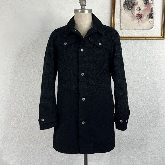Junya Watanabe × Levi's Junya Watanabe x Commes des Garcons x Levi's Midi Jacket bla Size US M / EU 48-50 / 2 - 1 Thumbnail