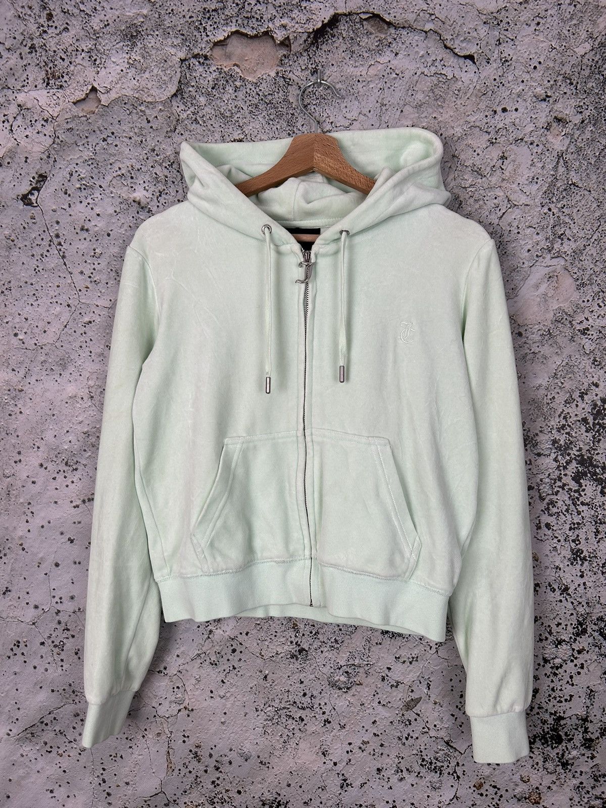 Juicy Couture Juicy Couture Green Neon Zip Hoodie Streetwear Hype Size M / US 6-8 / IT 42-44 - 1 Thumbnail
