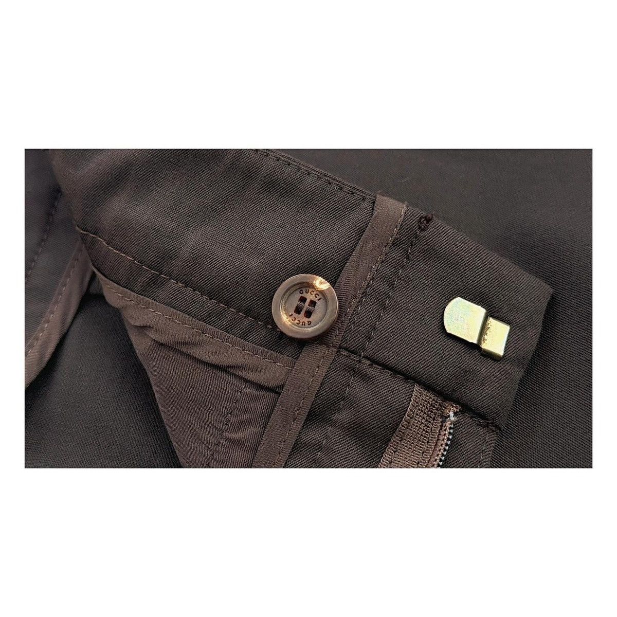 Gucci Gucci Brown Pants Size 29" - 6 Thumbnail
