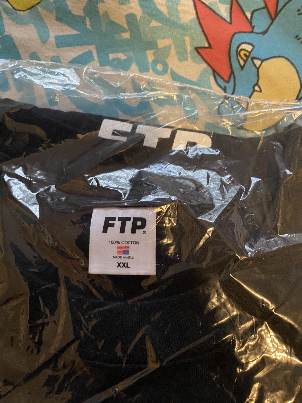 Fuck The Population FTP + SLAWN DOG TEE - BLACK - 2XL Size US XXL / EU 58 / 5 - 6 Thumbnail
