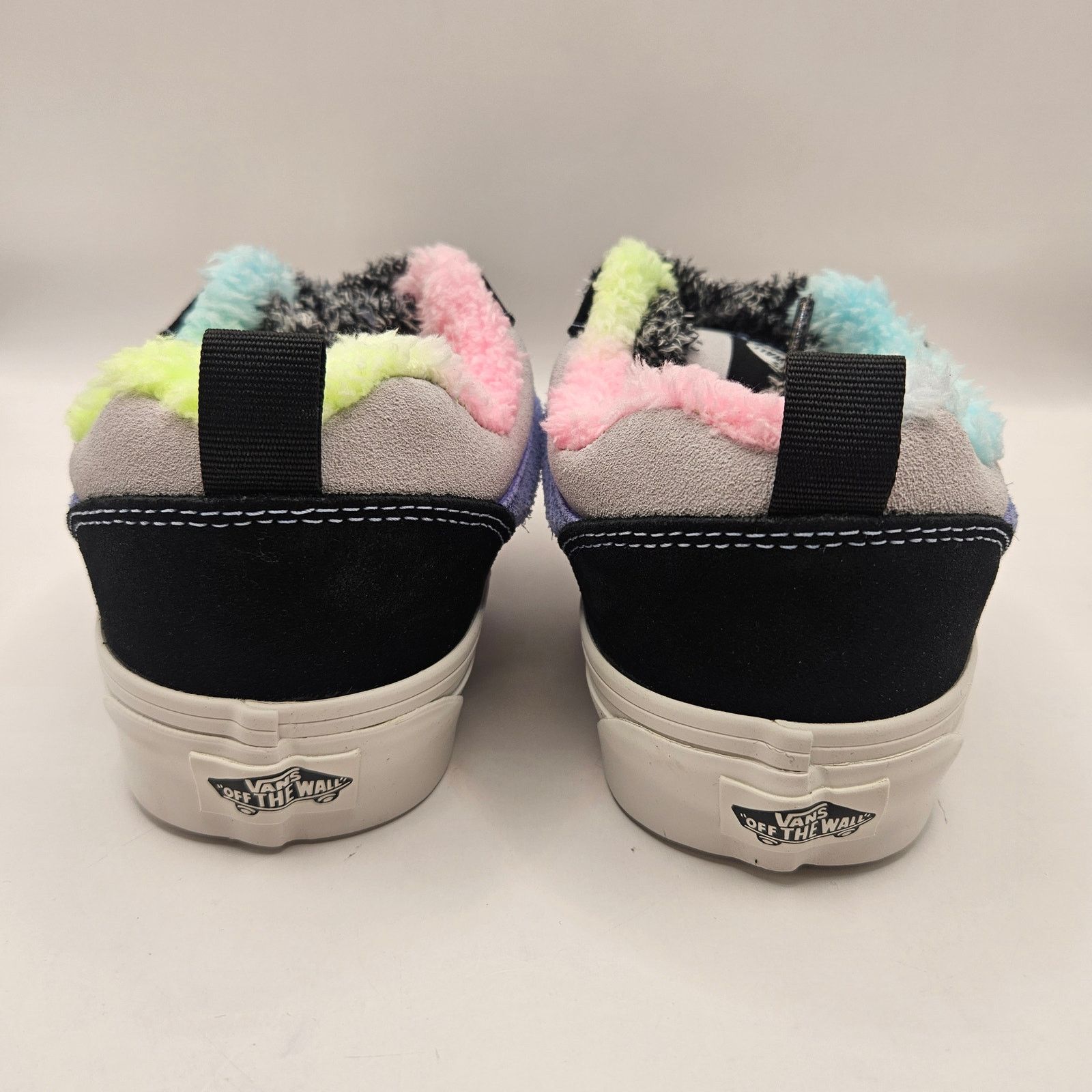 Vans VANS WOMEN'S 8 KNU SKOOL PARTY ANIMAL RAINBOW BLACK SUEDE Size US 8 / IT 38 - 3 Thumbnail