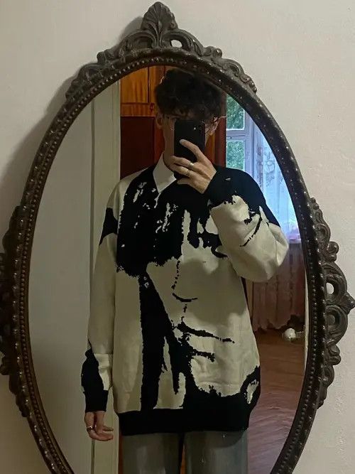 Japanese Brand Streetwear Punk Anime Retro Pullover Sweater with graphic Size US L / EU 52-54 / 3 - 7 Thumbnail
