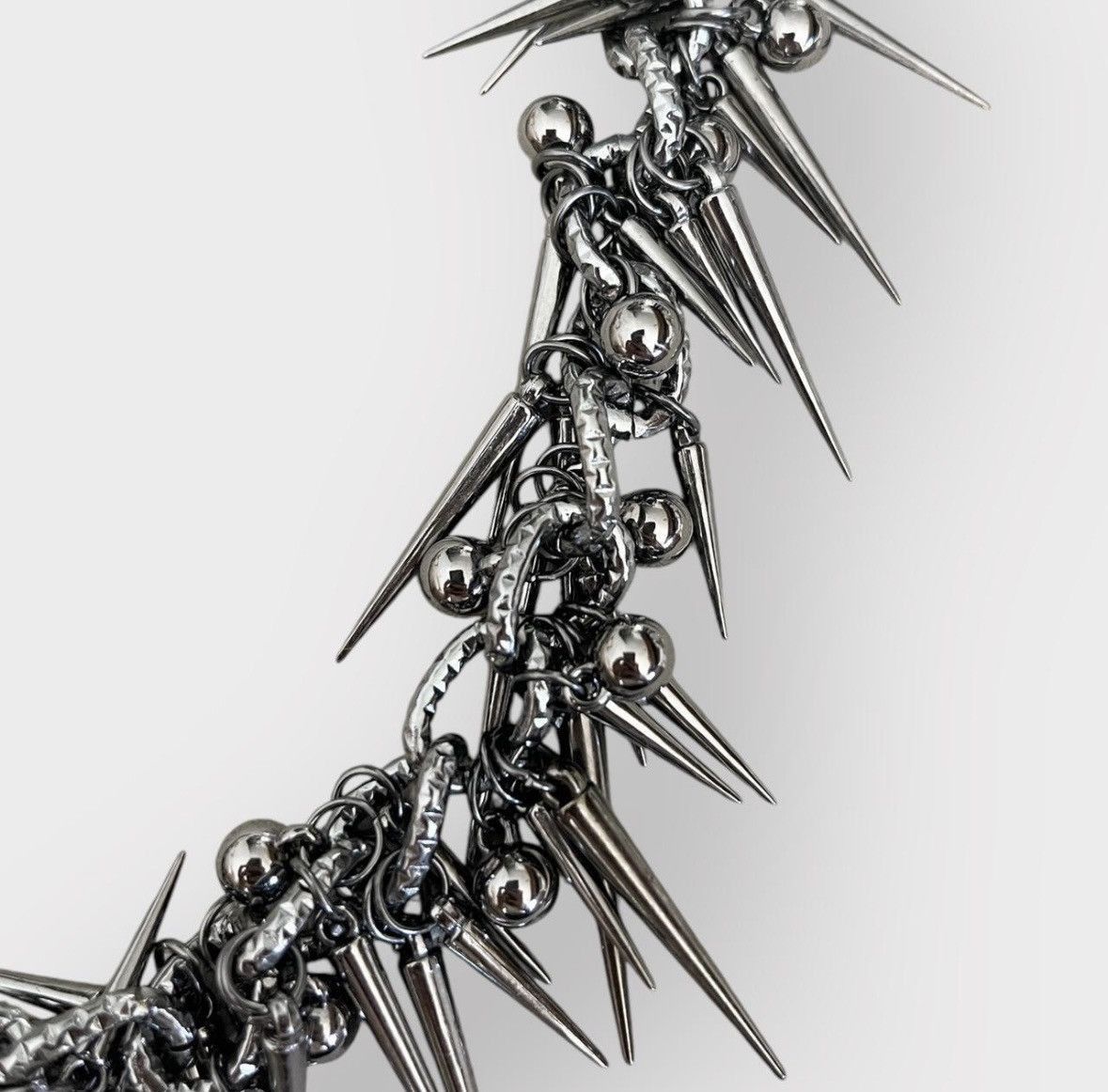 Other Y2K Spikes Wallet Key Chain Size ONE SIZE - 4 Thumbnail