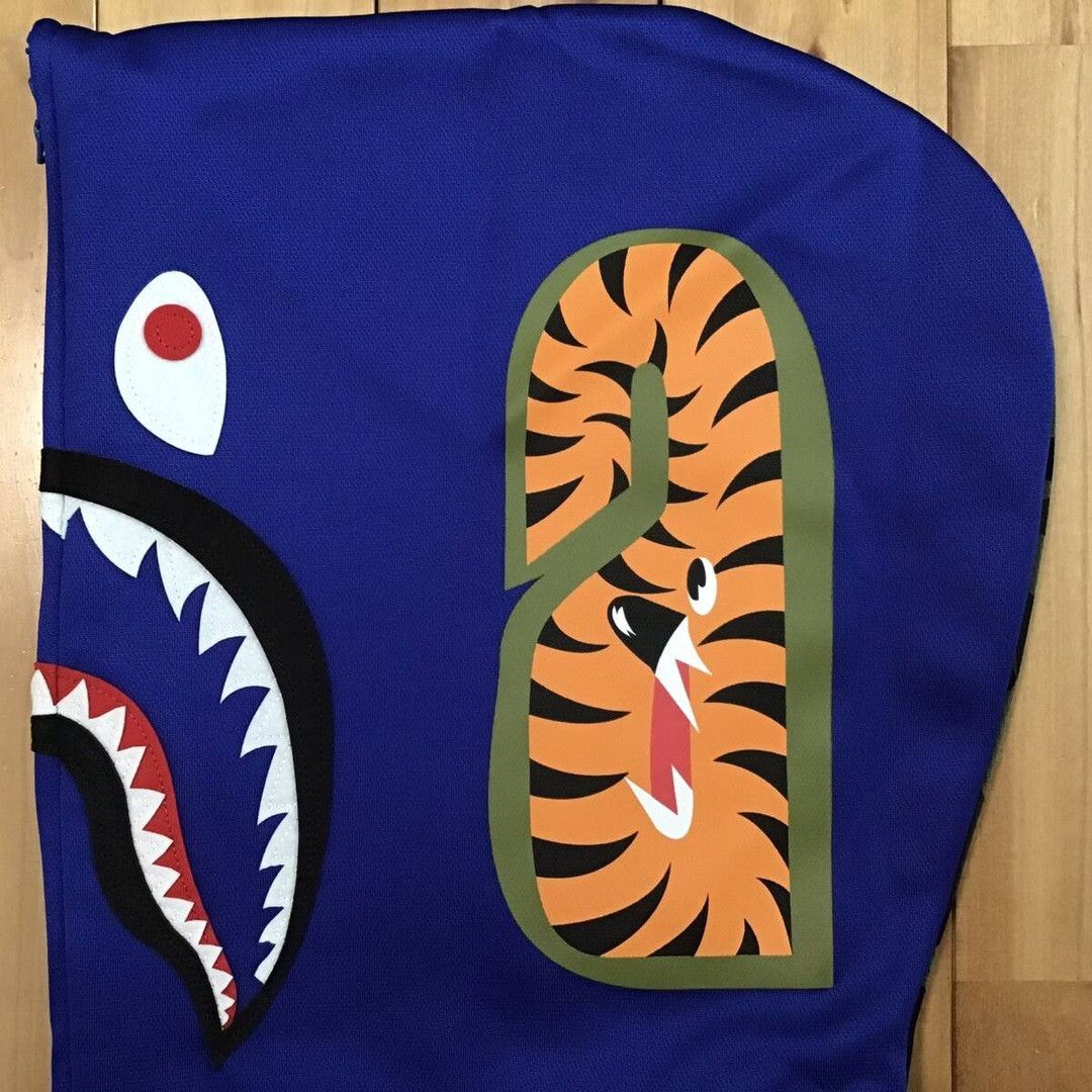 Bape BAPE camo Jersey Shark full zip Hoodie a bathing ape Size US XL / EU 56 / 4 - 5 Thumbnail