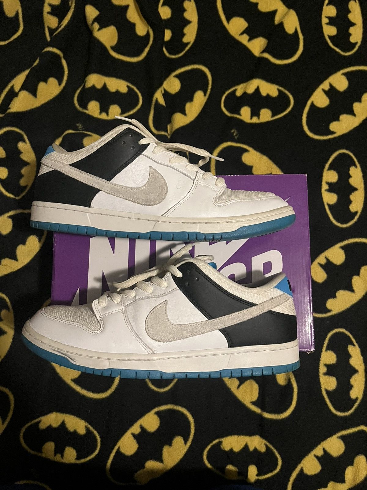 Nike Nike Dunk Low Pro SB ‘Laser Blue’ Size US 12 / EU 45 - 5 Thumbnail