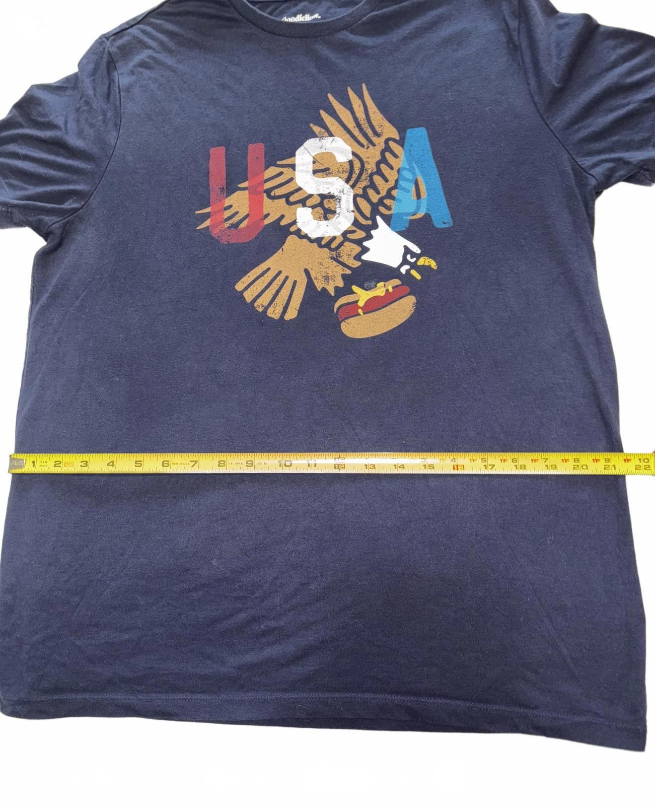 Designer Vintage Goodfellow & Co USA Eagle Graphic T-shirt Size US L / EU 52-54 / 3 - 1 Thumbnail
