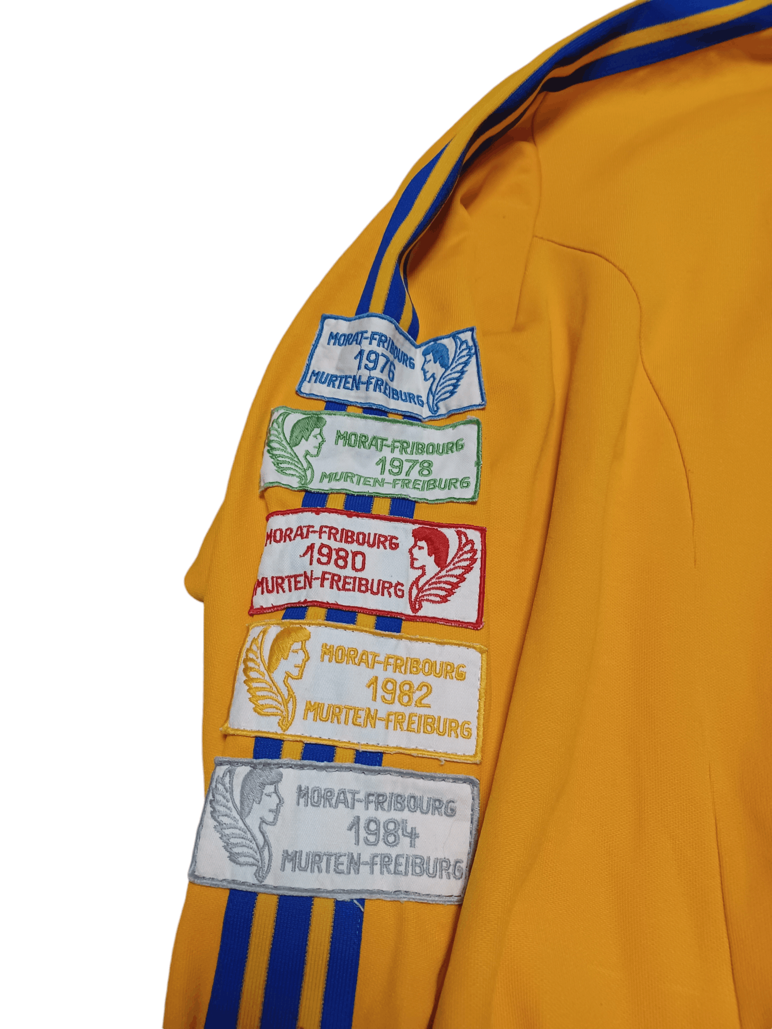 Adidas MADE IN YUGOSLAVIA ADIDAS 80S MORAT-FRIBOURG MARATHON JACKET Size US S / EU 44-46 / 1 - 3 Thumbnail