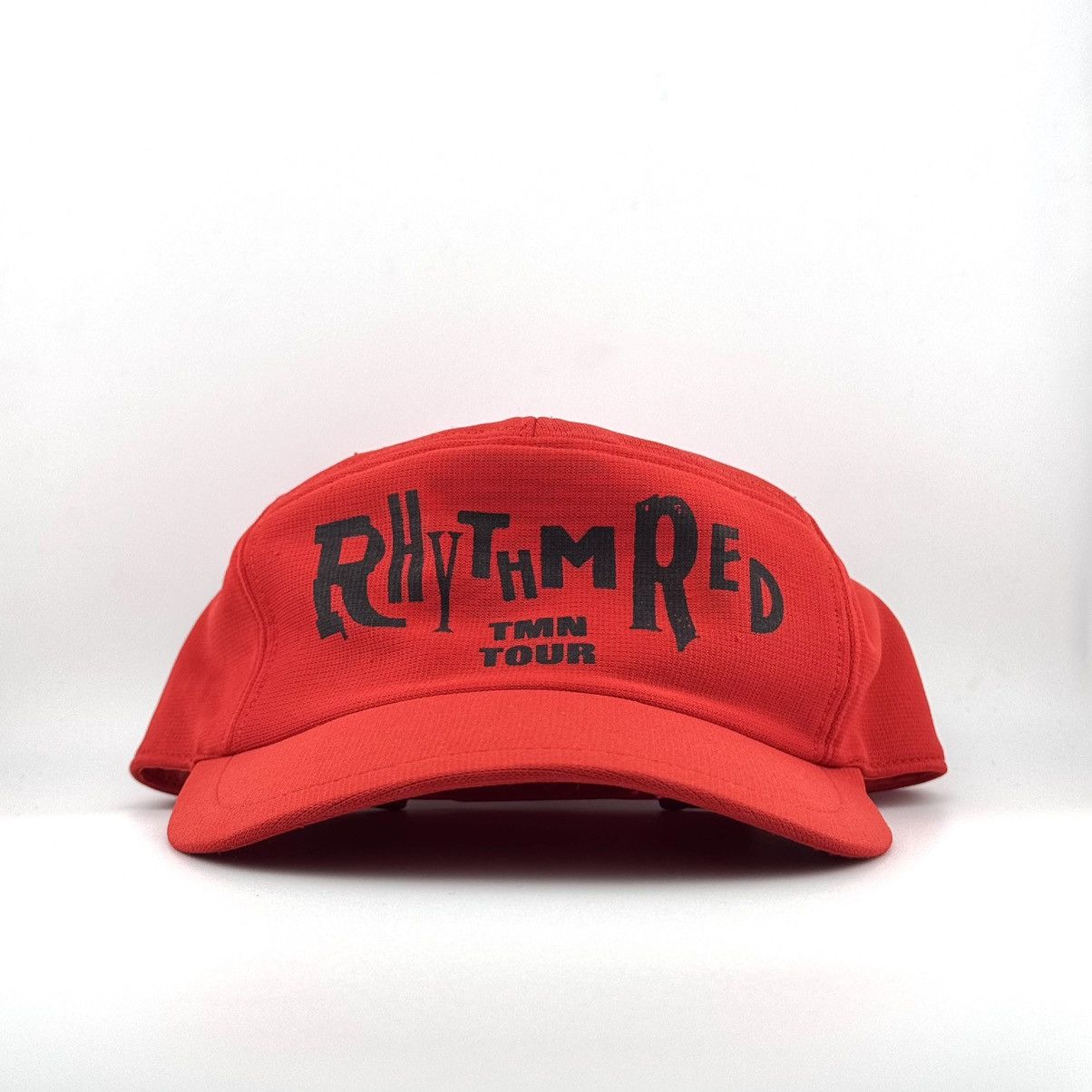 Japanese Brand Vtg 1990 TMN Rhythm Red Tour Cap Tetsuya Komuro Japan Hat Size ONE SIZE - 1 Thumbnail