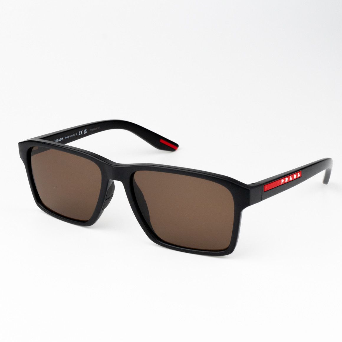 Prada NEW Prada Linea Rossa PS05YS DG050A Rectangle Sunglasses Size ONE SIZE - 4 Thumbnail