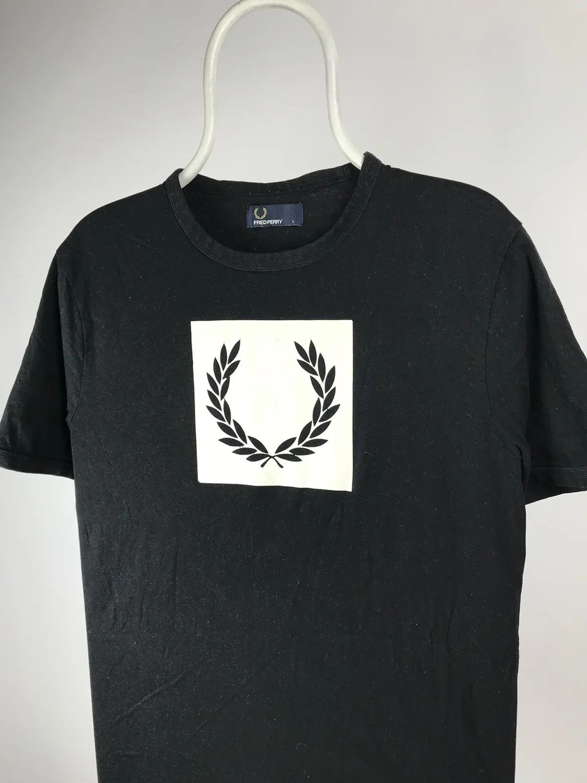 Fred Perry Fred Perry T-shirt box logo size Large Size US L / EU 52-54 / 3 - 2 Thumbnail