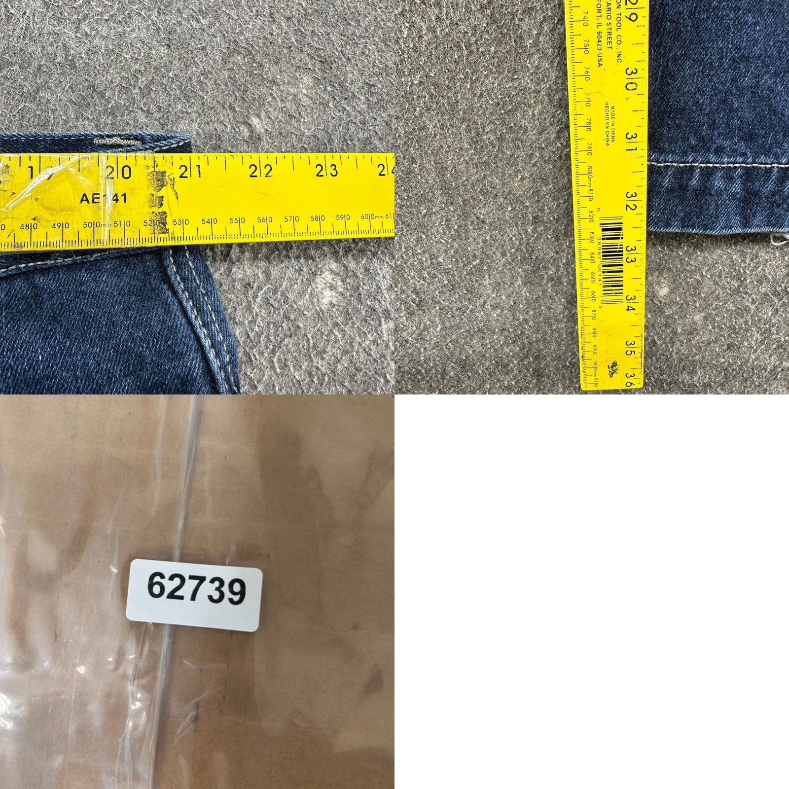 Karl Kani VINTAGE Karl Kani Jeans Mens 42x34 Blue Cargo Dark Wash Skater Loose Baggy 90s Jeans Mens Regular 42 Blue Vintage Classic Casual Western Mens Size US 42 / EU 58 - 8 Thumbnail