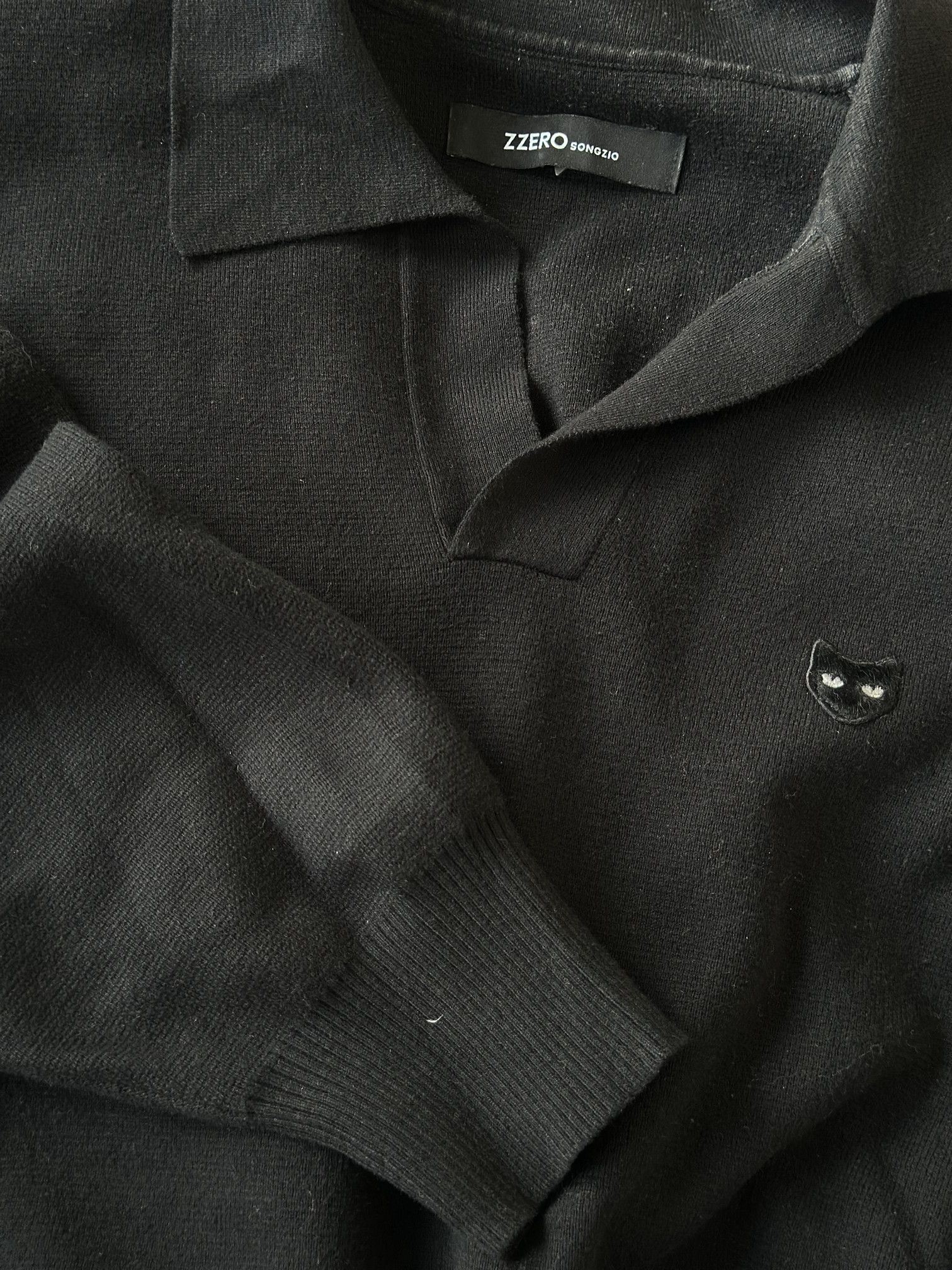 SONGZIO Songzio ZZERO Open-collar Knitwear Size US XS / EU 42 / 0 - 3 Thumbnail