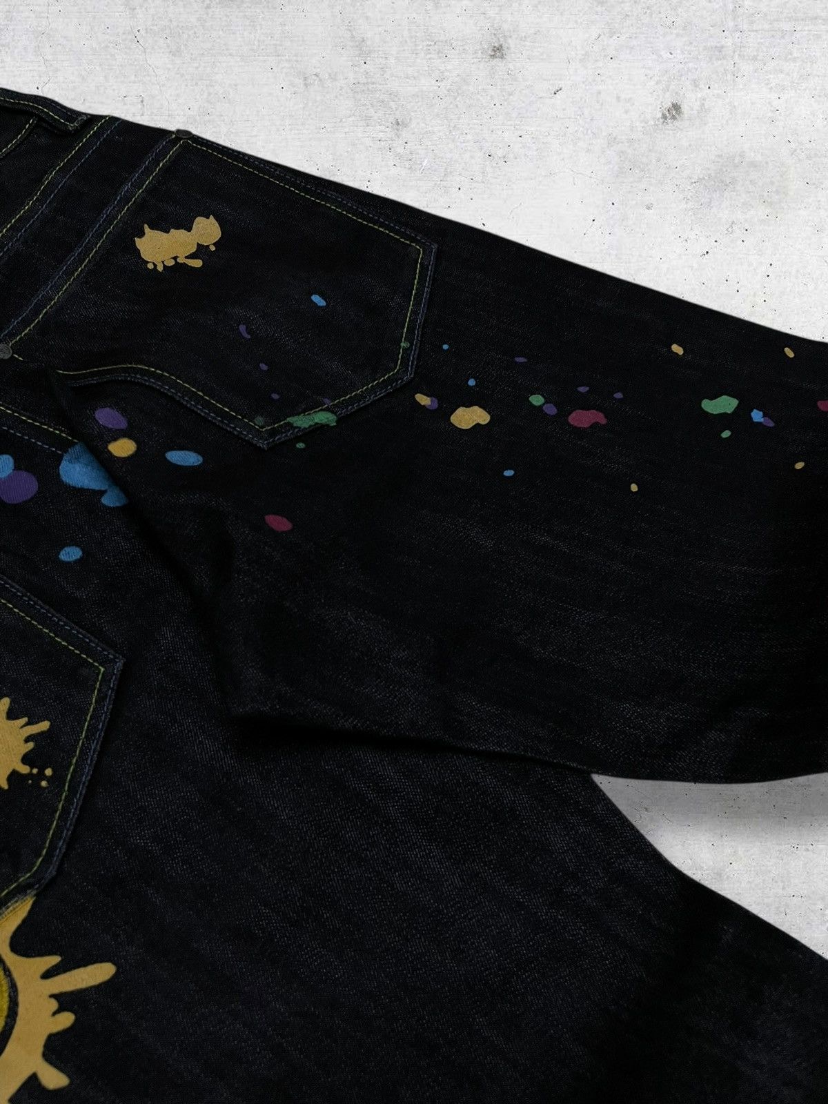 Hysteric Glamour VINTAGE OG JAPAN DOUBLE D STREETWEAR ORIGINAL SPLASH DENIM Size US 28 / EU 44 - 18 Thumbnail