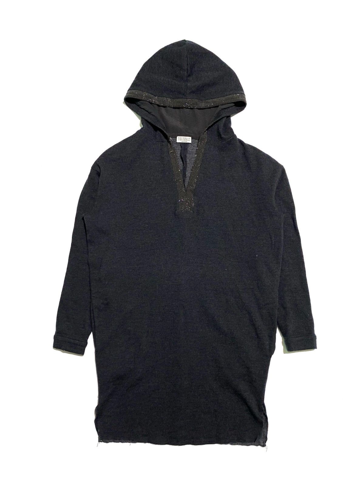 Brunello Cucinelli BRUNELLO CUCINELLI LONG HOODIES Size S / US 4 / IT 40 - 1 Thumbnail